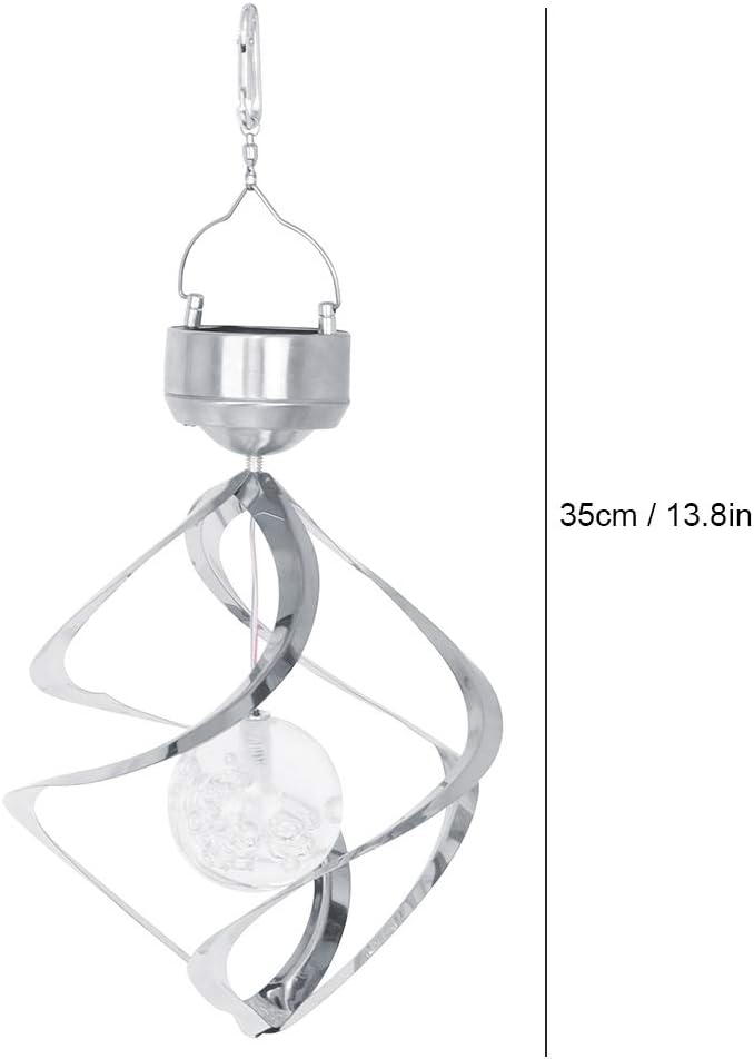 Campanelli Eolici per Esterni con Luci LED Solari - immagine 6