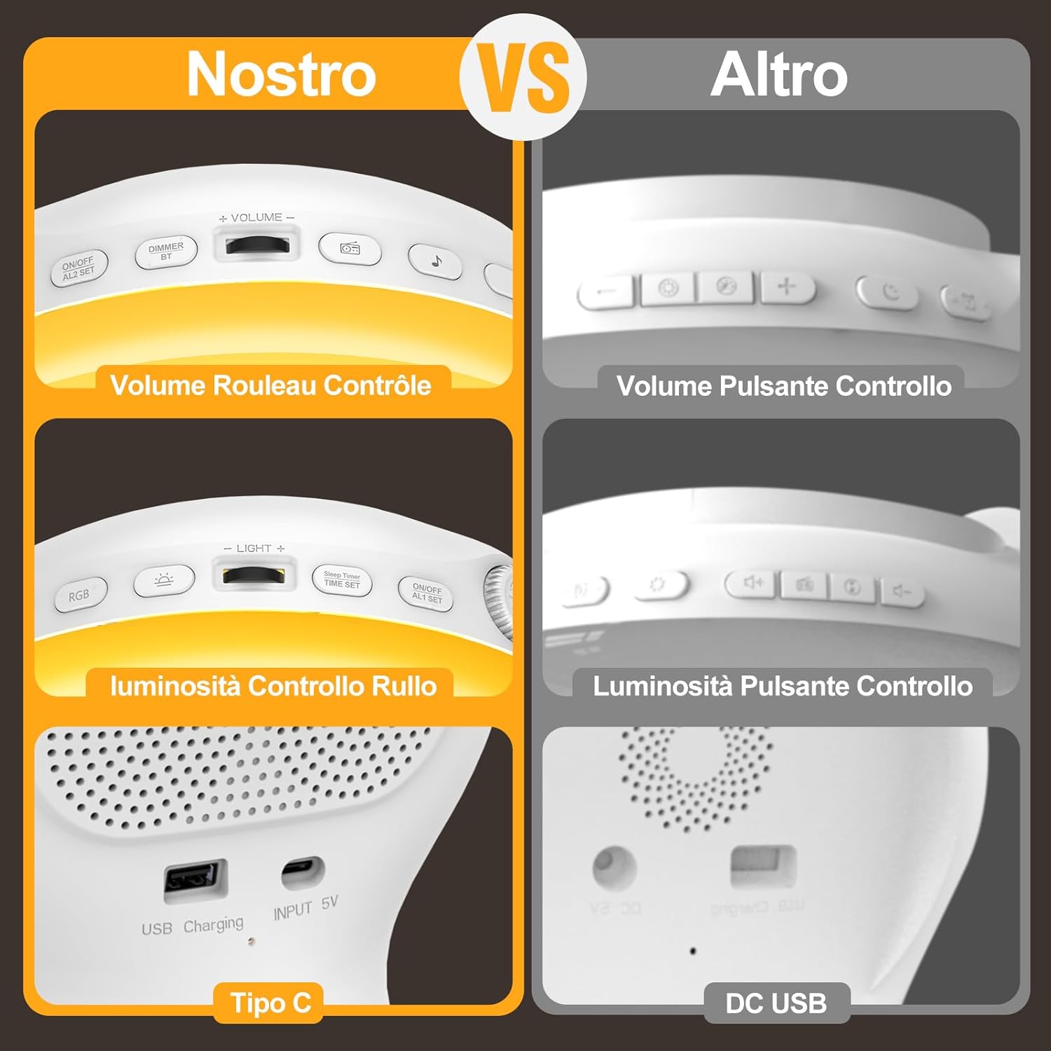 Sveglia Alba Bluetooth con Simulazione Alba/Tramonto - immagine 6