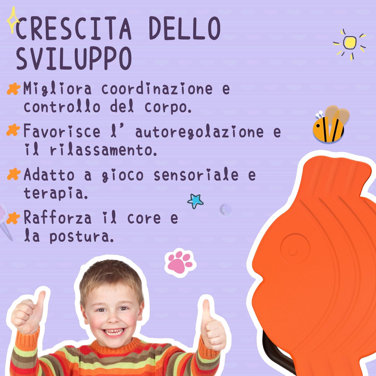 Sedia Girevole per Bambini - Attrezzatura Sensoriale 360° - immagine 3