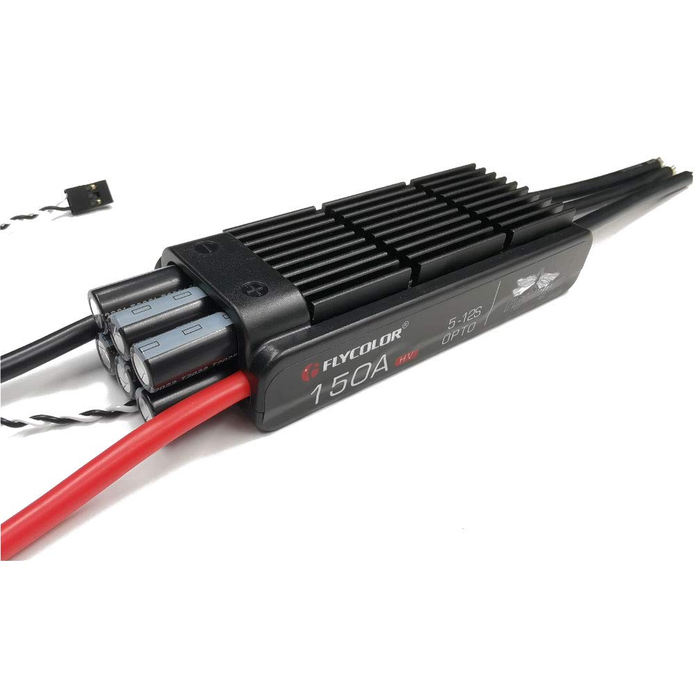 Flycolor 150A HV ESC 5-12s per aerei e 105/120mm EDF