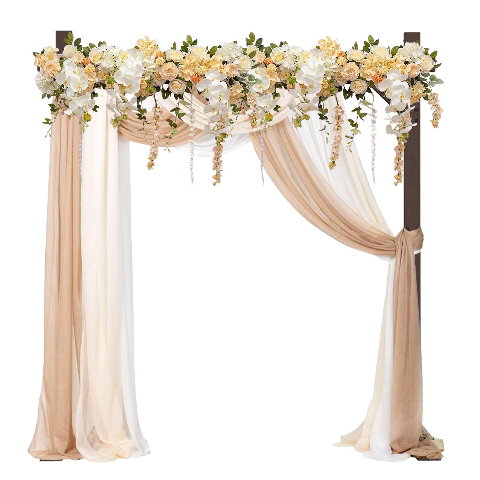 Plusfive Arco per Matrimonio in Legno 2,28m, Quadrato