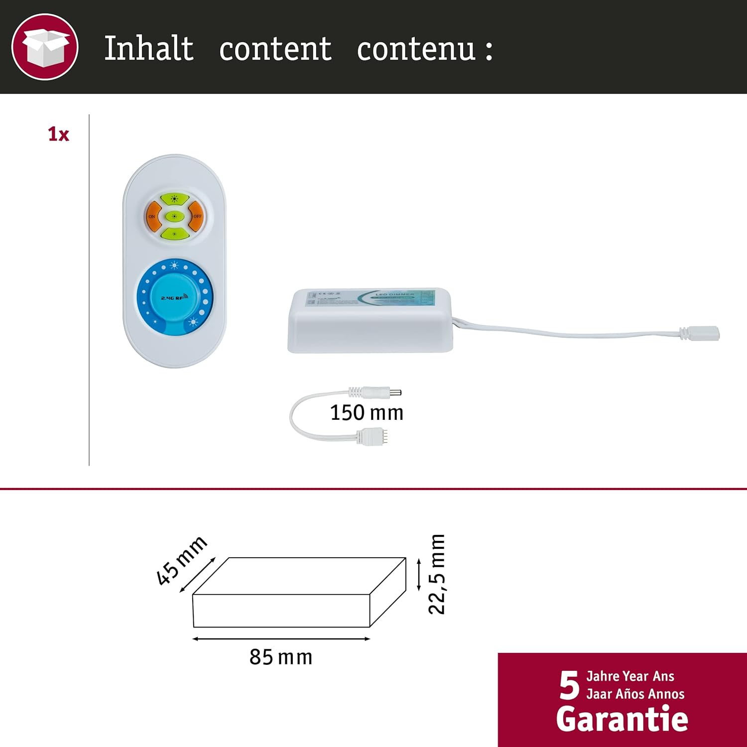Paulmann 706.19 Telecomando Speciale Pulsanti - immagine 5