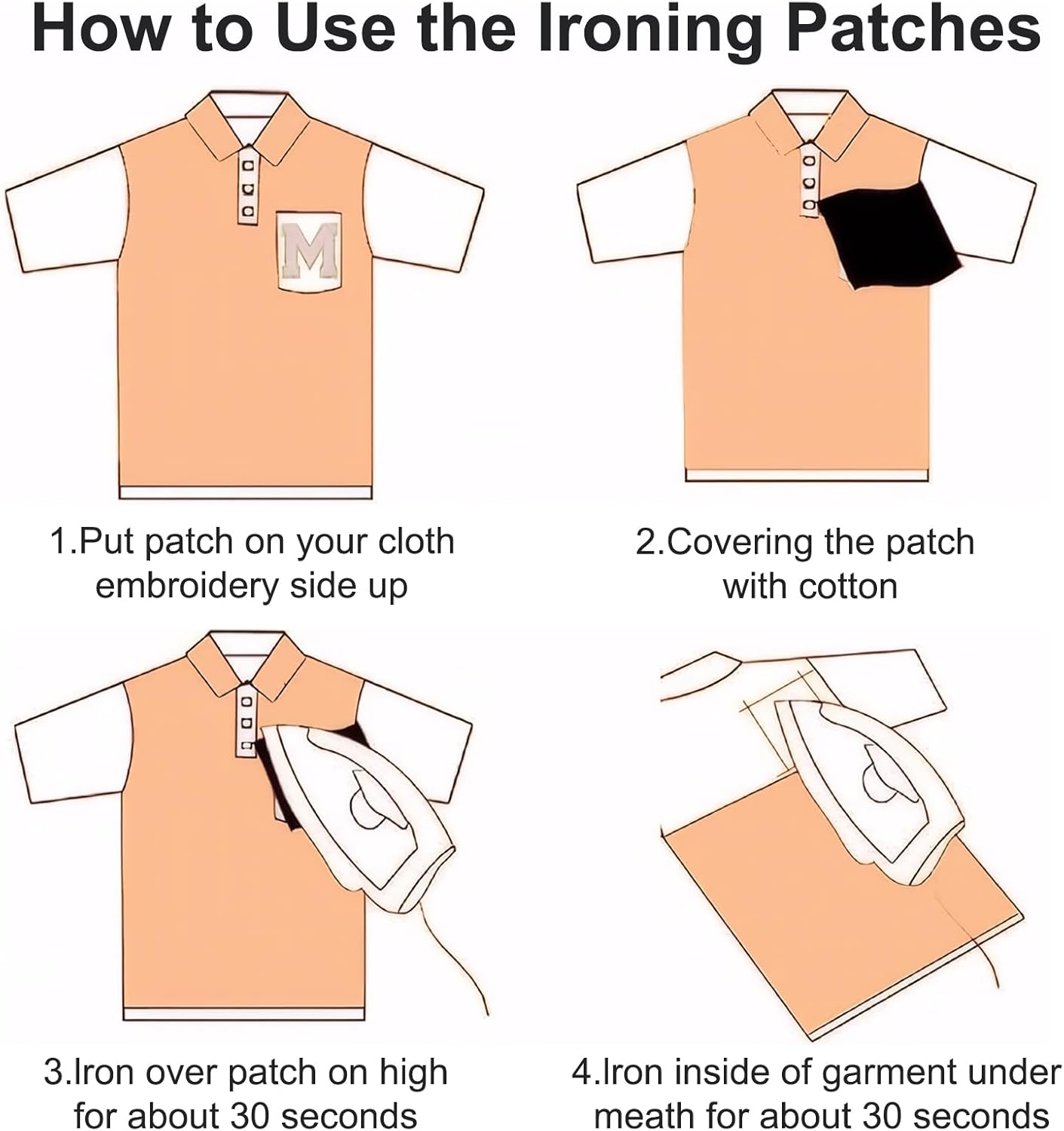 Autownlux 22 Pezzi Toppe Termoadesive Assortite - immagine 3
