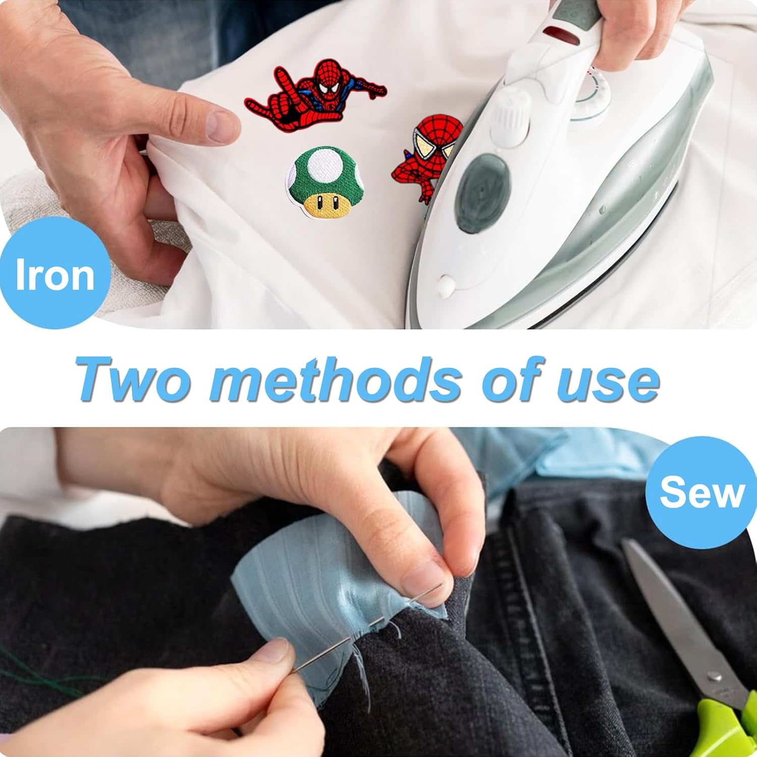 Autownlux 22 Pezzi Toppe Termoadesive Assortite - immagine 4