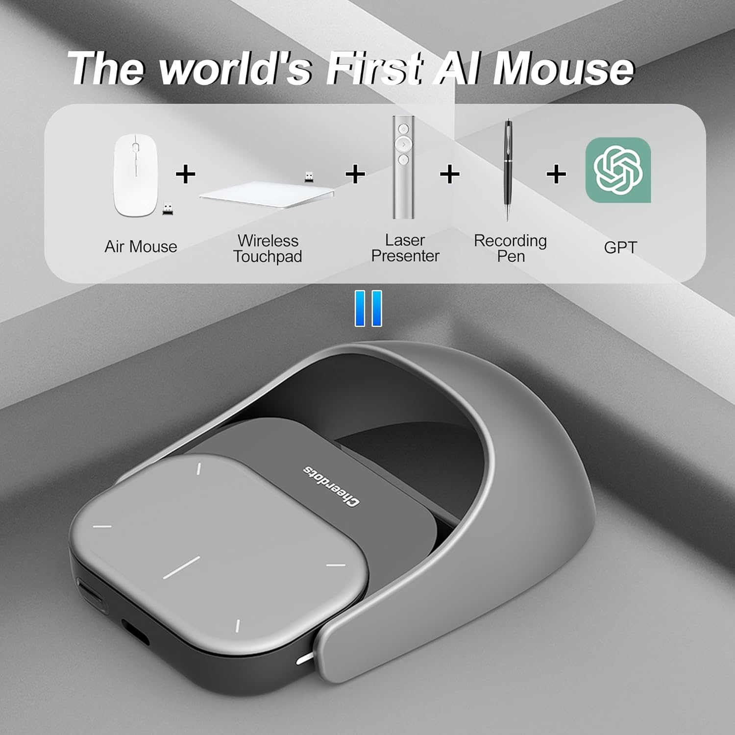 AI Wireless Mouse for PC Laptop - ChatGPT Enabled - immagine 3