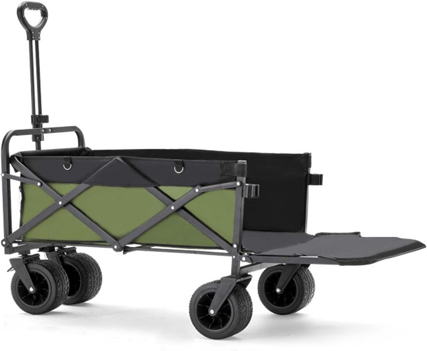 Feloyal Carrello Pieghevole 230L con Portellone Aperto