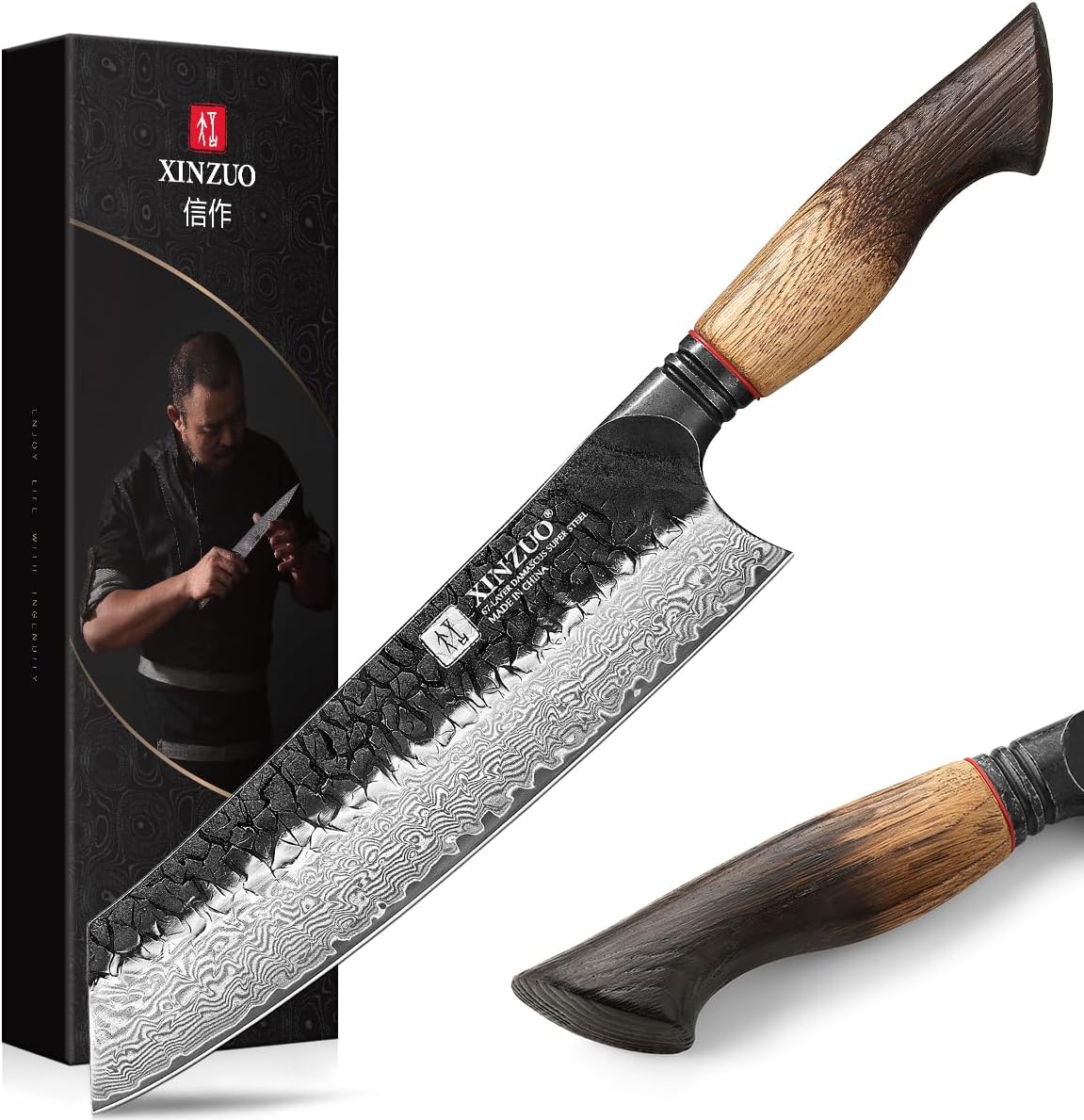 Xinzuo Coltello da Cuoco Kiritsuke 21.1cm - immagine 1