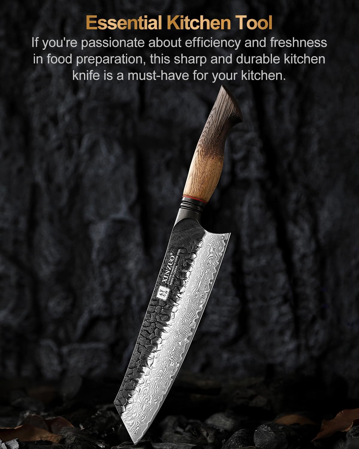 Xinzuo Coltello da Cuoco Kiritsuke 21.1cm - immagine 8