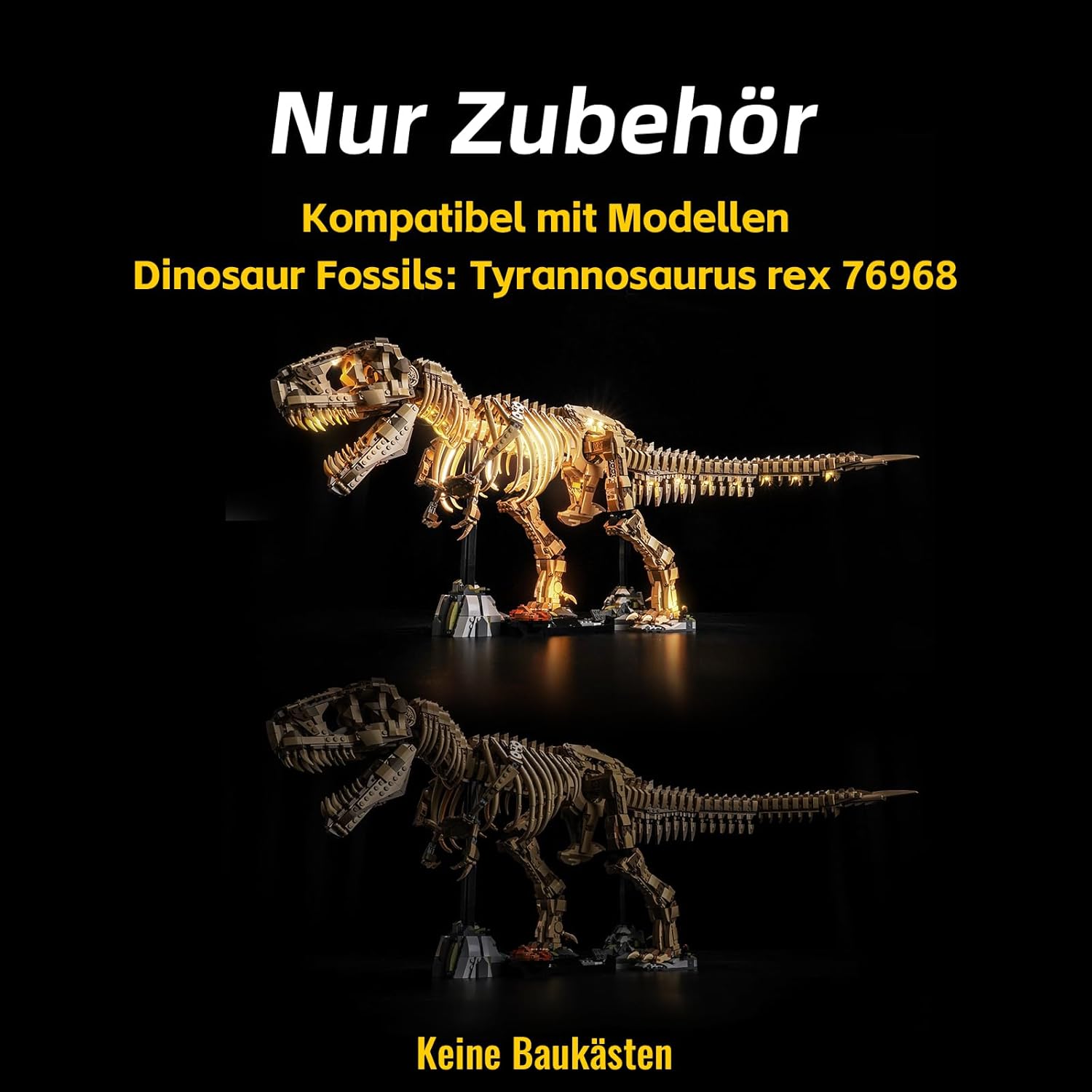 Set Luci LED Compatibile con Lego Dinosaur Fossils 76968 - immagine 2