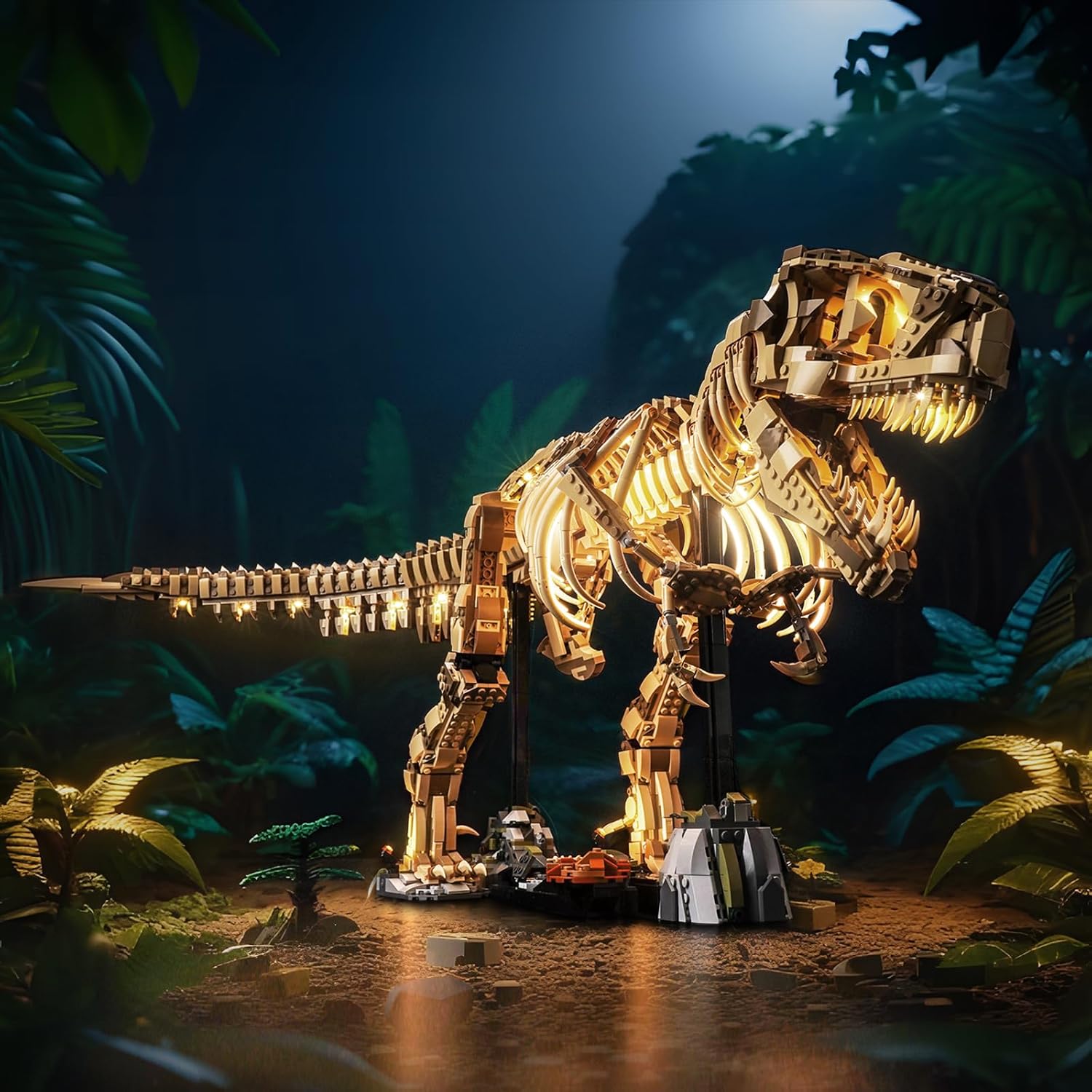Set Luci LED Compatibile con Lego Dinosaur Fossils 76968 - immagine 4