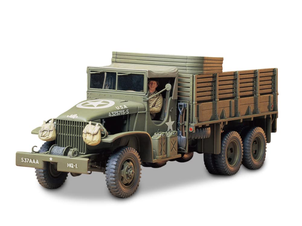 Tamiya 300035218 – 1:35 WWII US camion di trasporto GMC 2,5 tonnellate (1)
