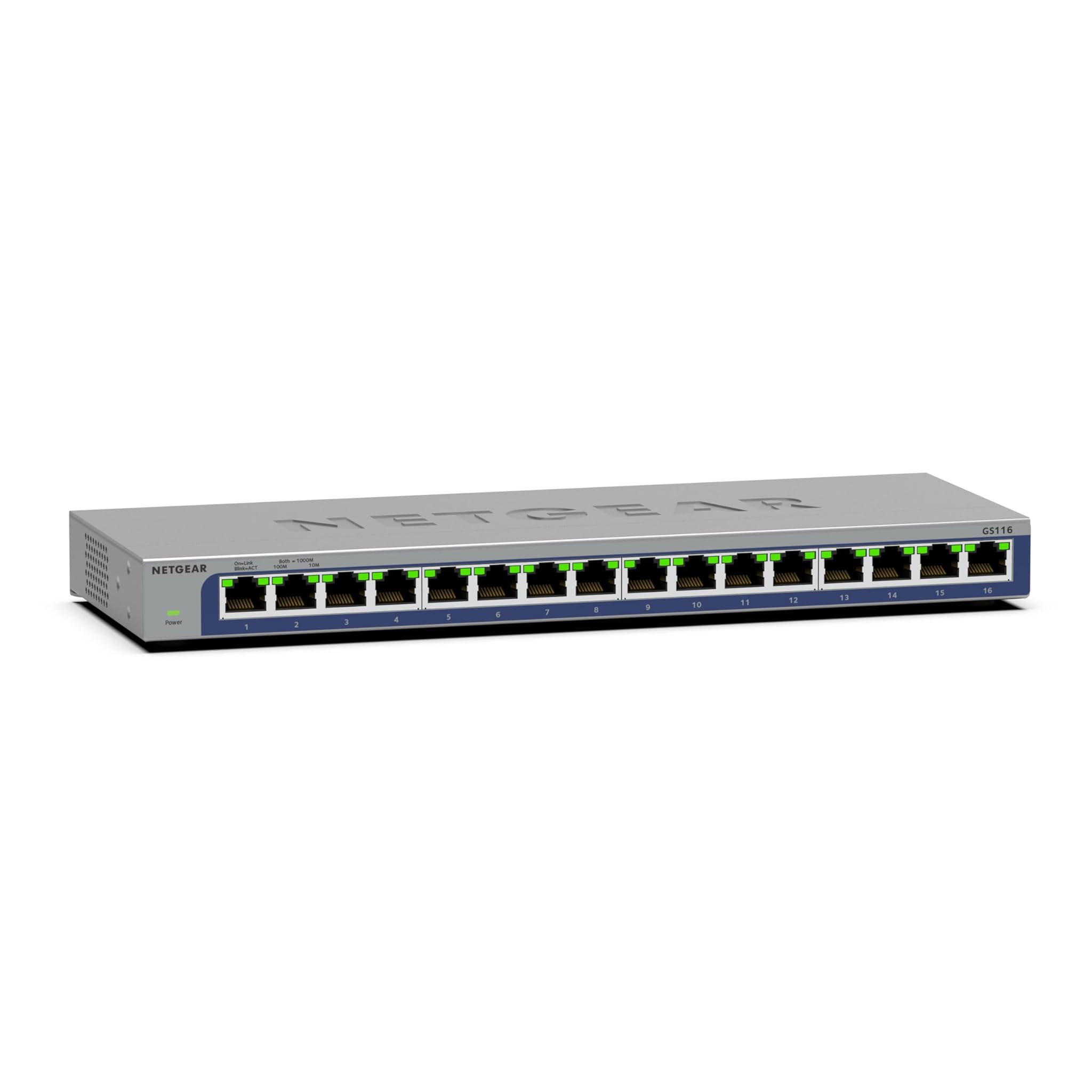 Netgear Switch Gigabit Ethernet a 16 porte GS116V3