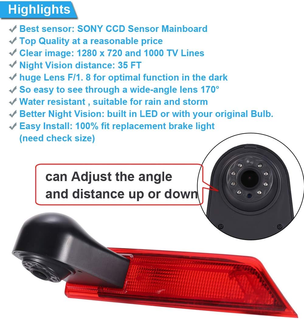 Monitor LCD 7'' con Telecamera Posteriore 18mm - immagine 6