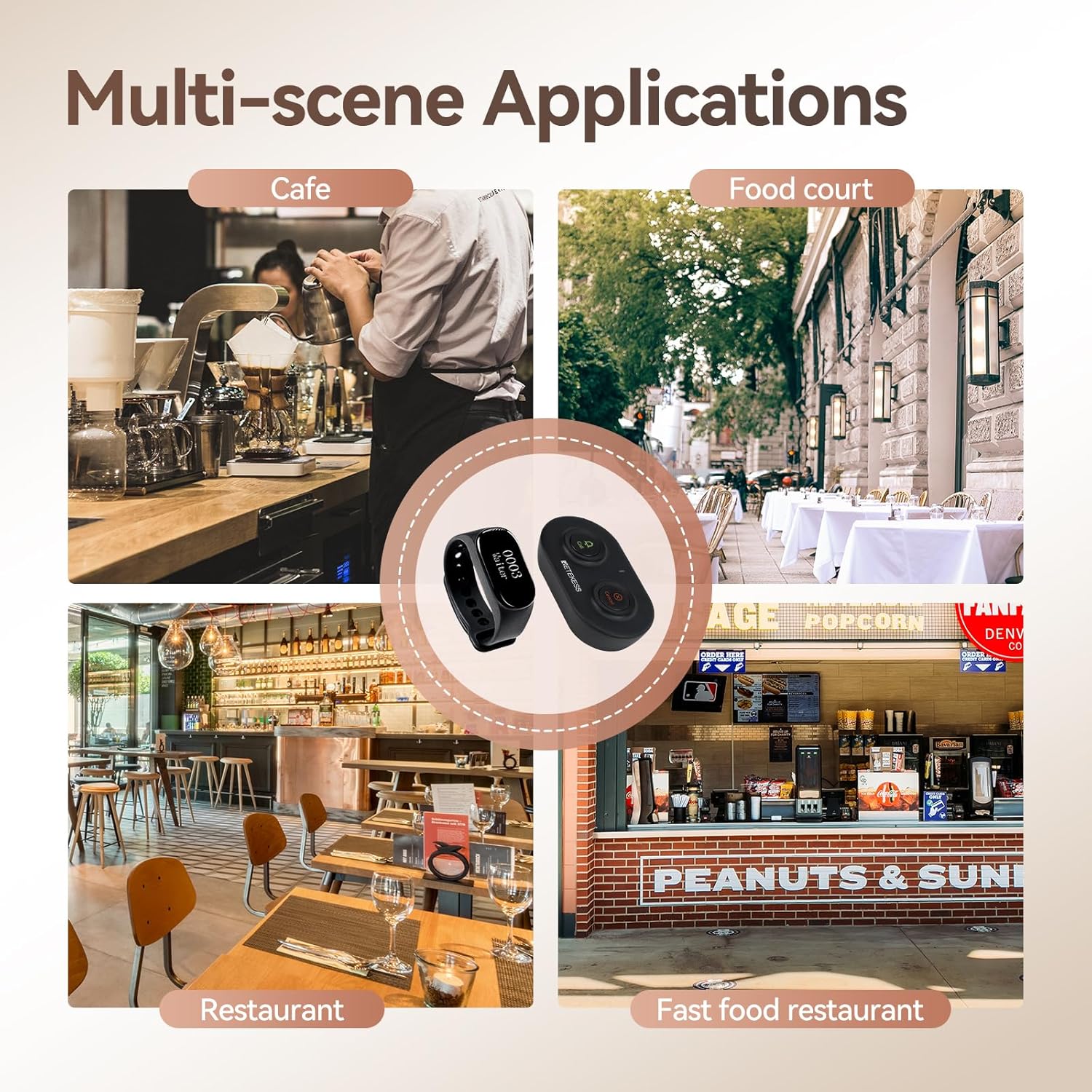 Retekess TD112-TD036 Sistema Cercapersone per Ristorante - immagine 8