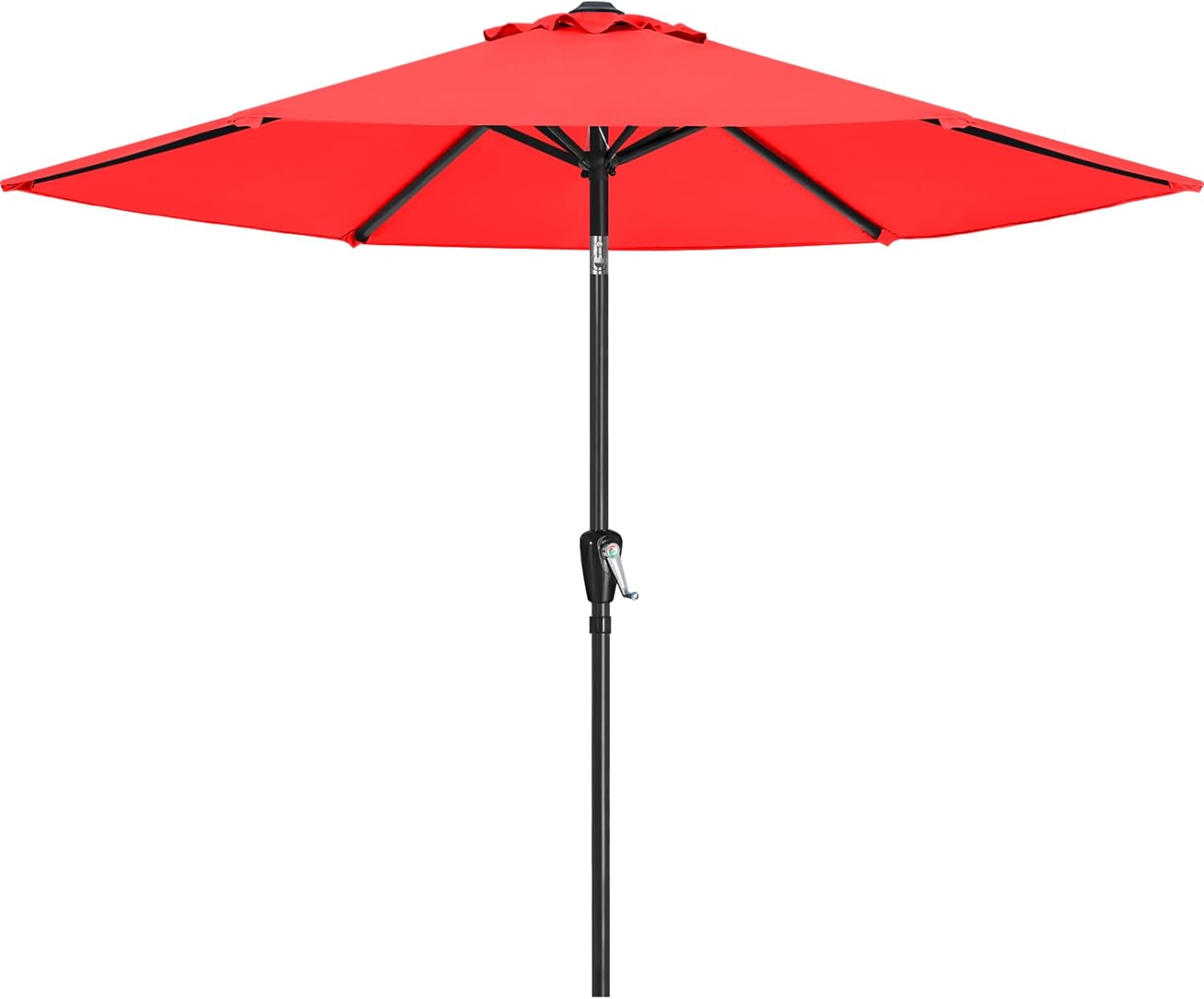 ABCCANOPY Ombrelloni da giardino resistenti, 21 cm, colore rosso