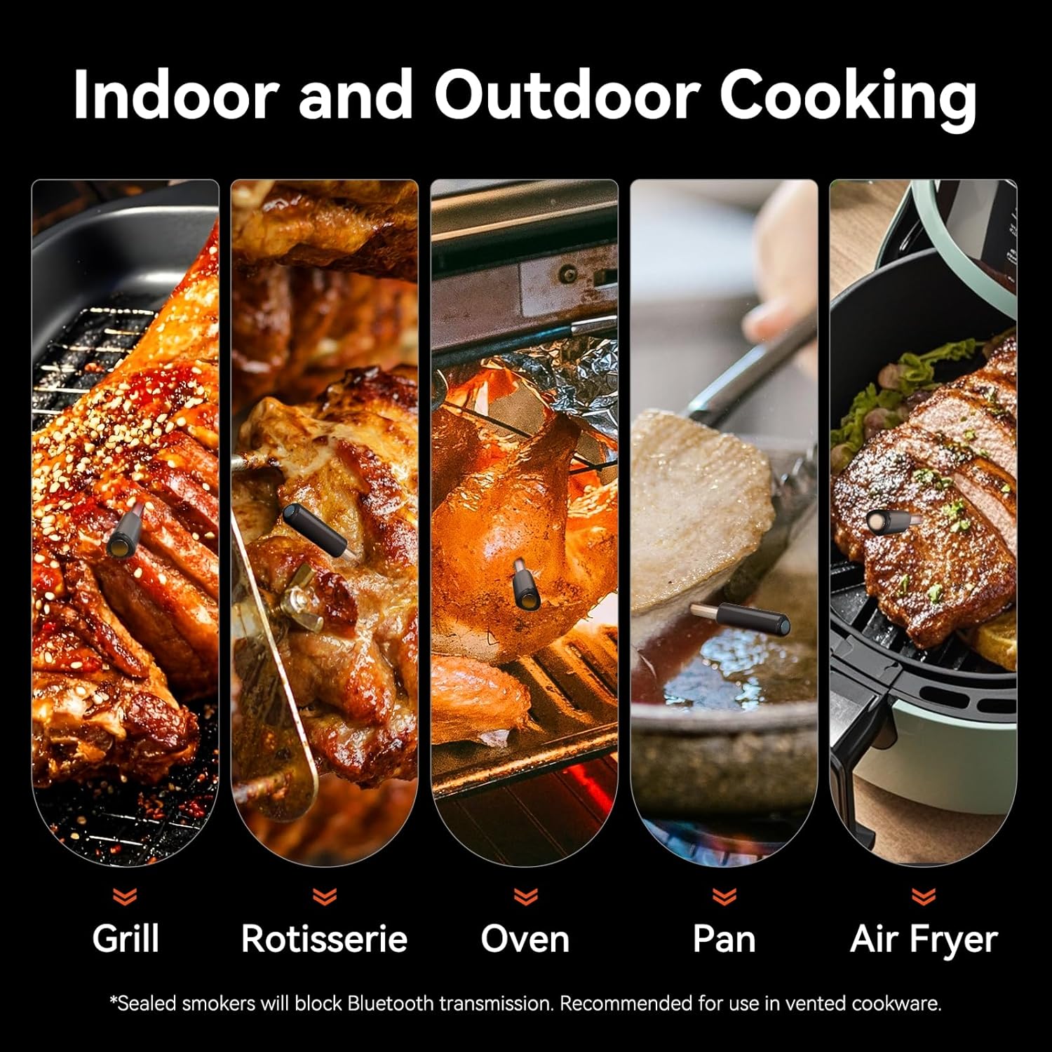 Meatmeet Termometro Carne Wi-Fi con Sonda Wireless - immagine 7