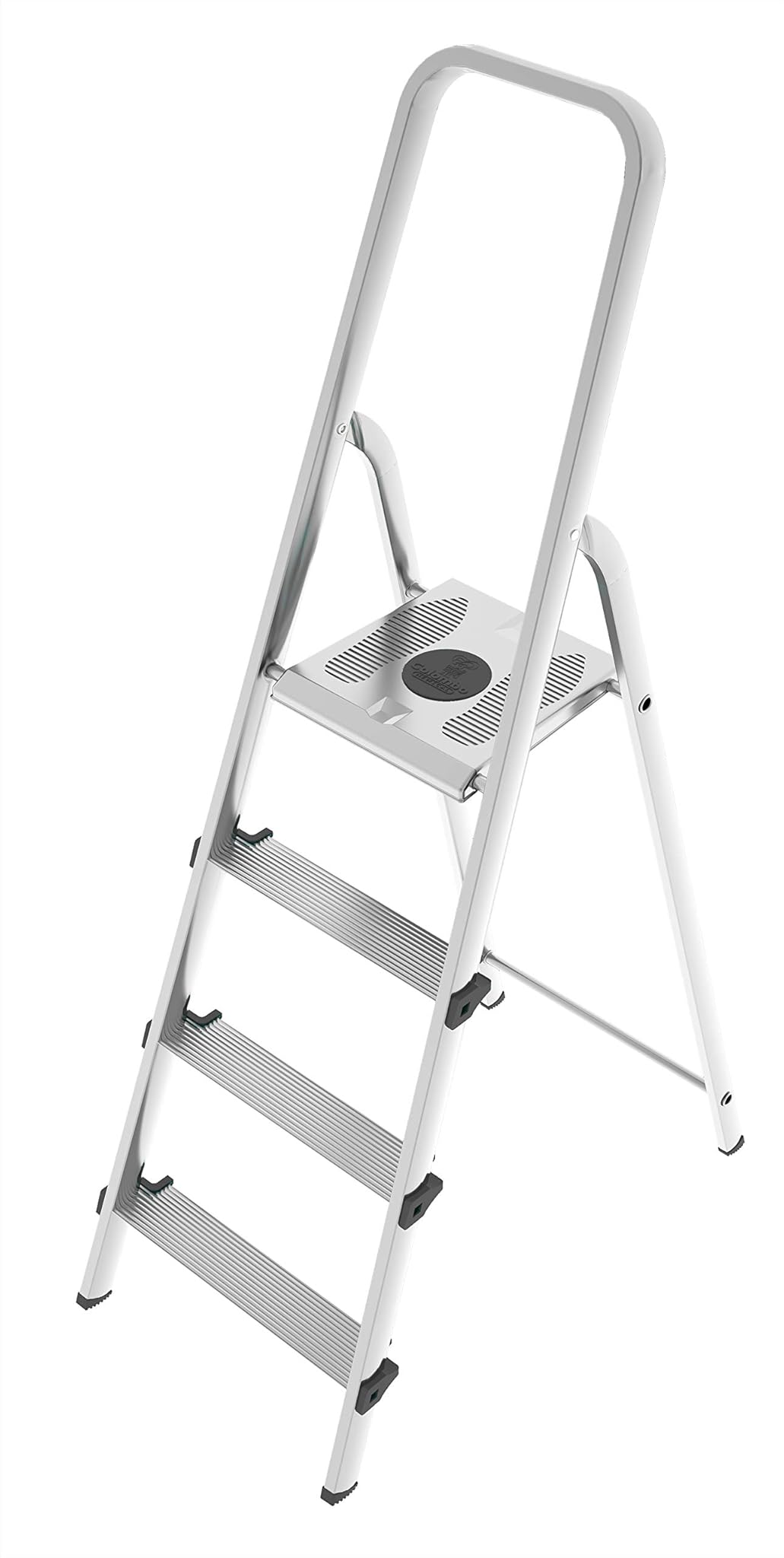 Scala STARK in alluminio e acciaio 4 gradini