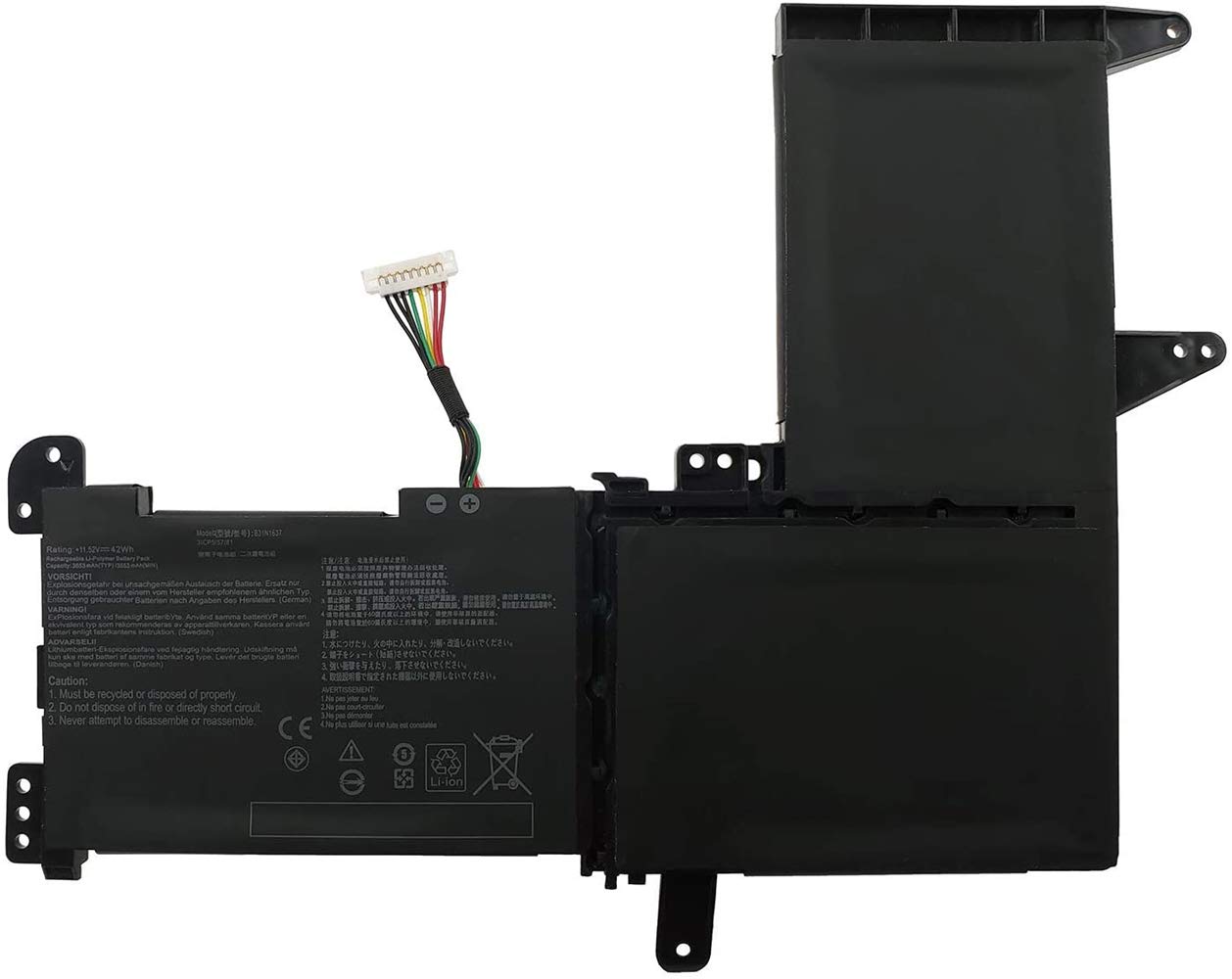 Askc B31N1637 Batteria Laptop per ASUS VivoBook S15