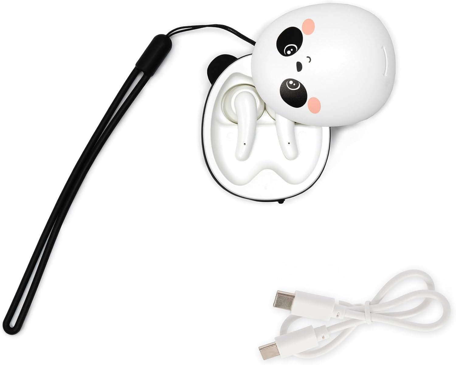 Legami - Auricolari Bluetooth Wireless Tema Panda - immagine 2