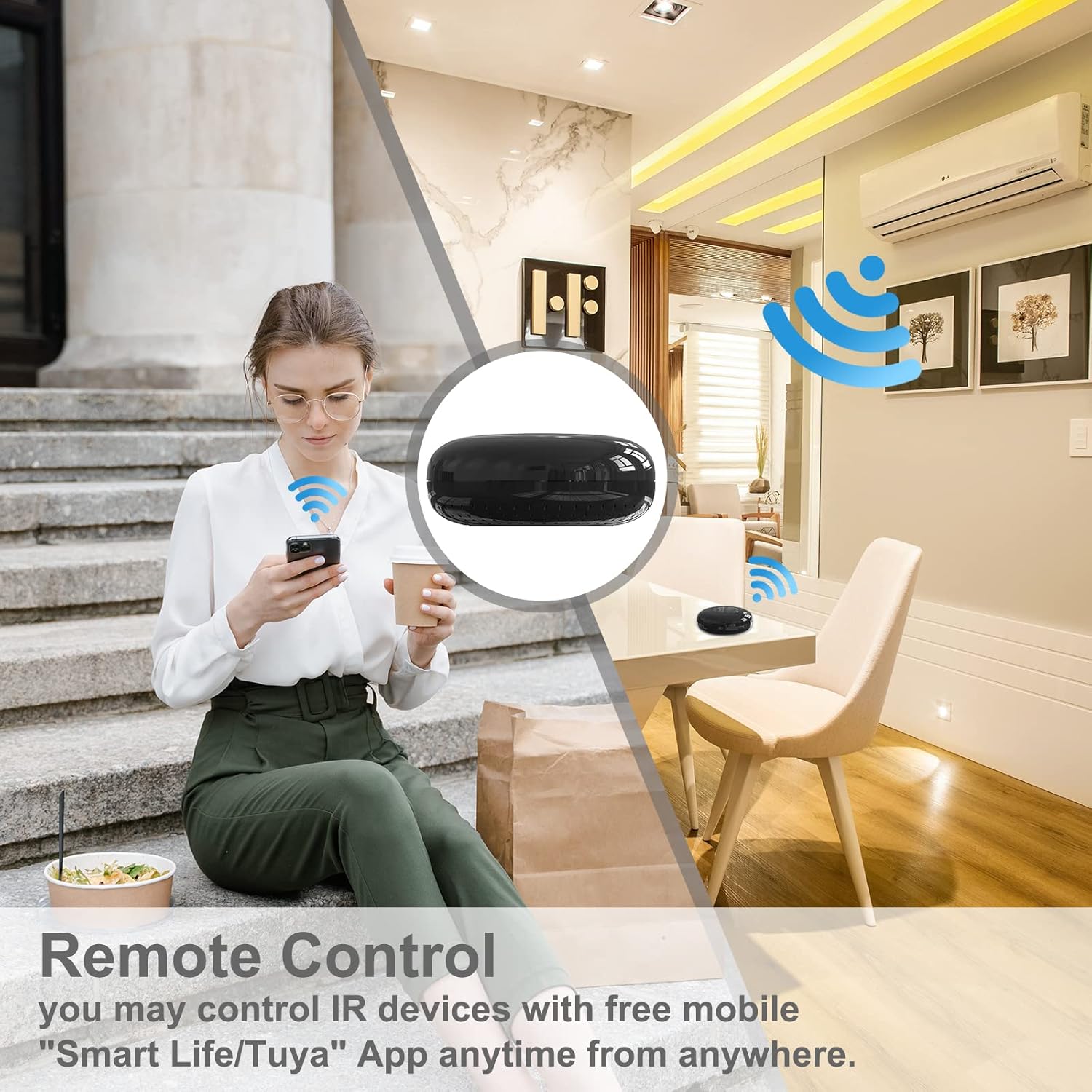 Antela WLAN Alexa IR Telecomando Universale Smart Home - immagine 3