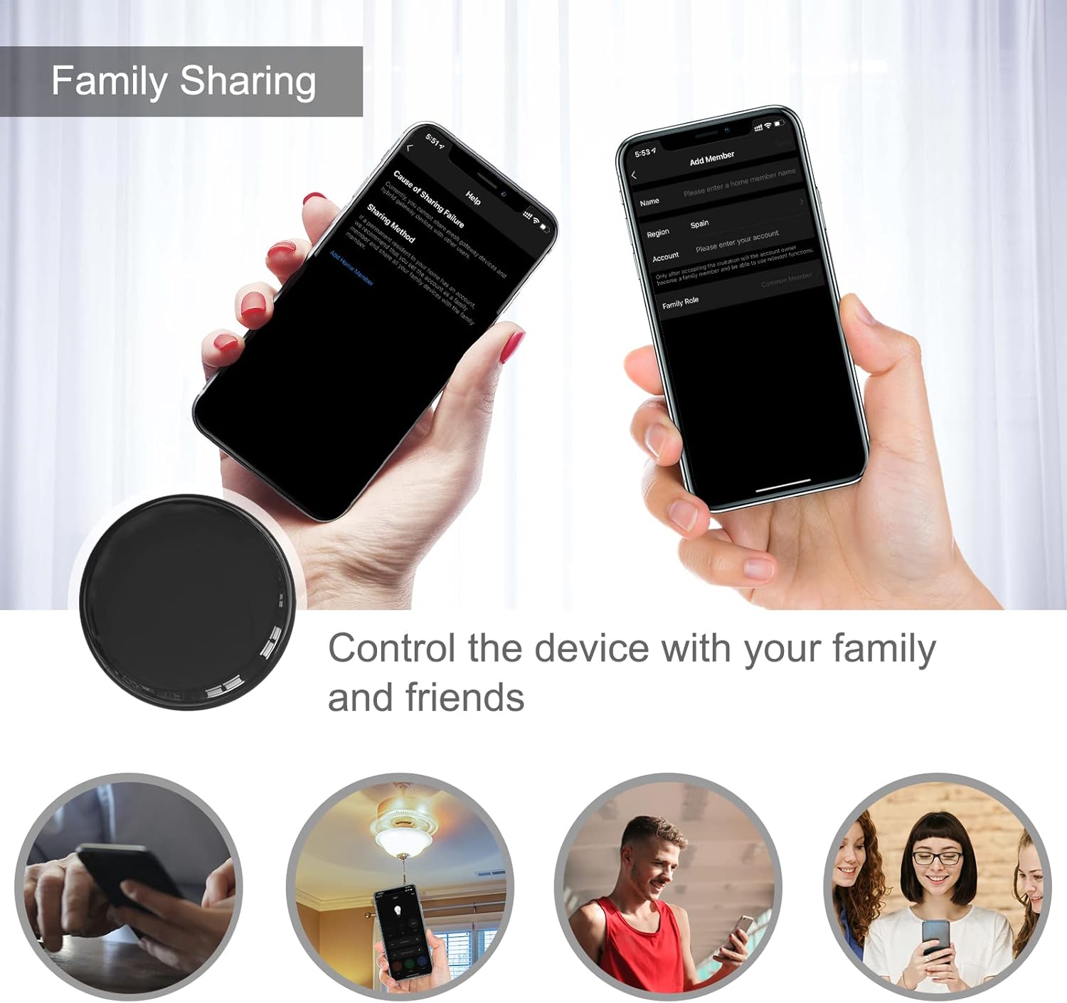 Antela WLAN Alexa IR Telecomando Universale Smart Home - immagine 5