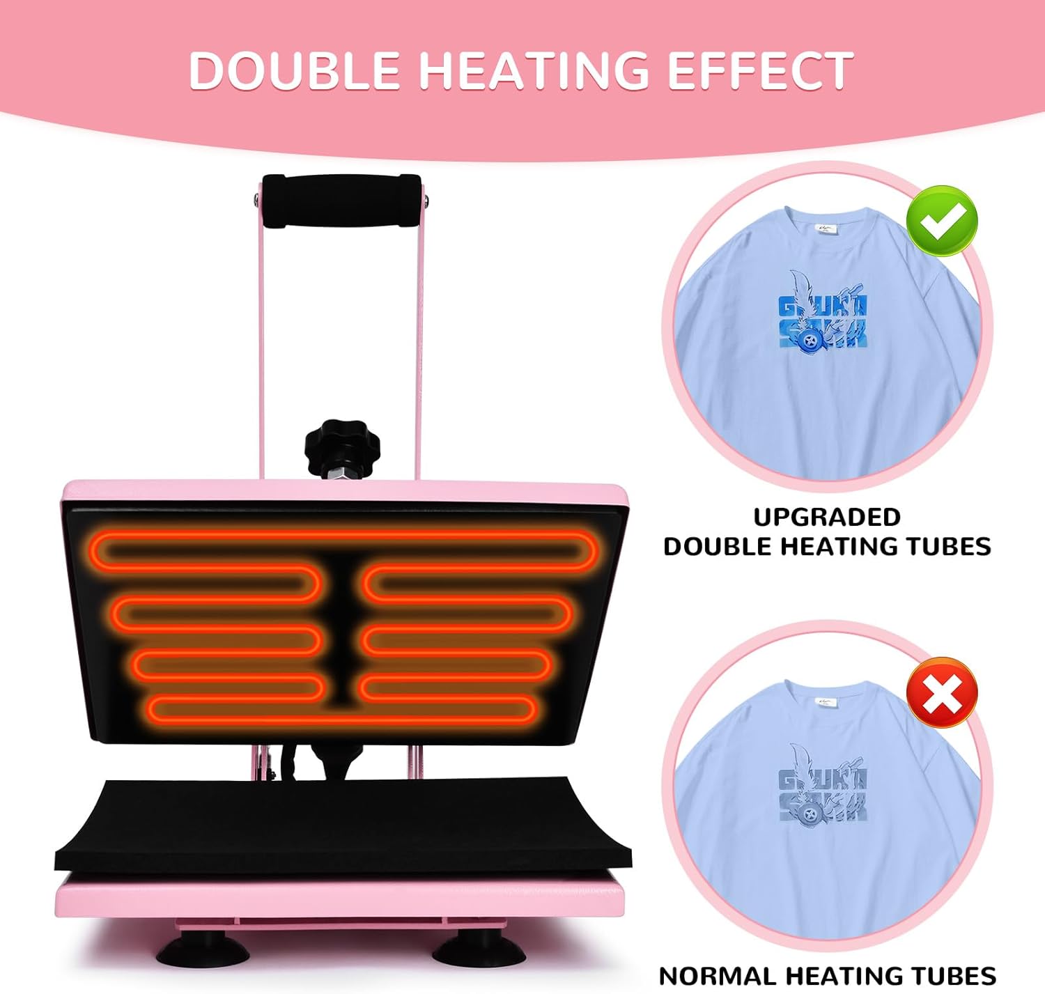 Pressa per Trasferimento di Calore 30x23cm - immagine 2