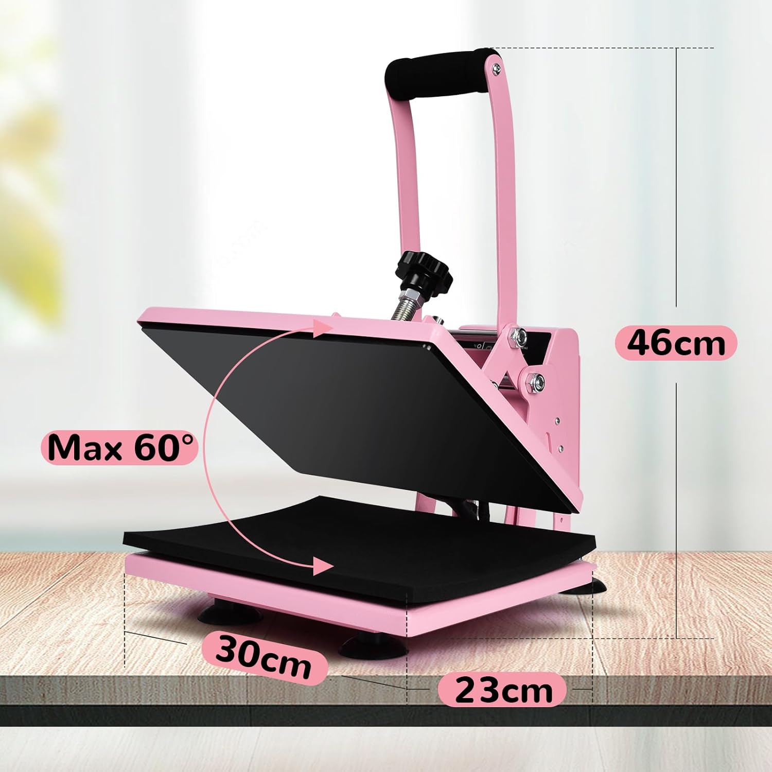 Pressa per Trasferimento di Calore 30x23cm - immagine 4