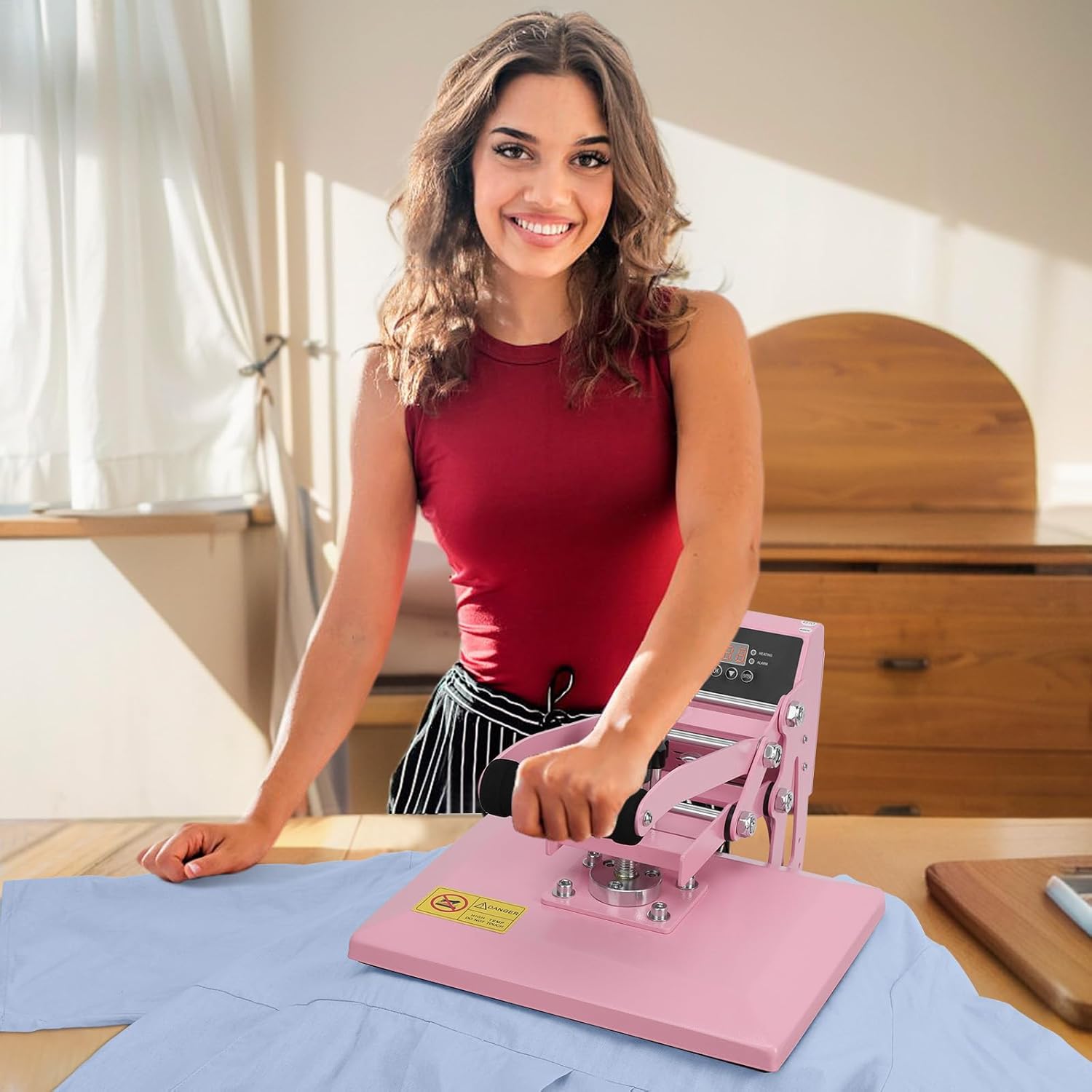 Pressa per Trasferimento di Calore 30x23cm - immagine 6