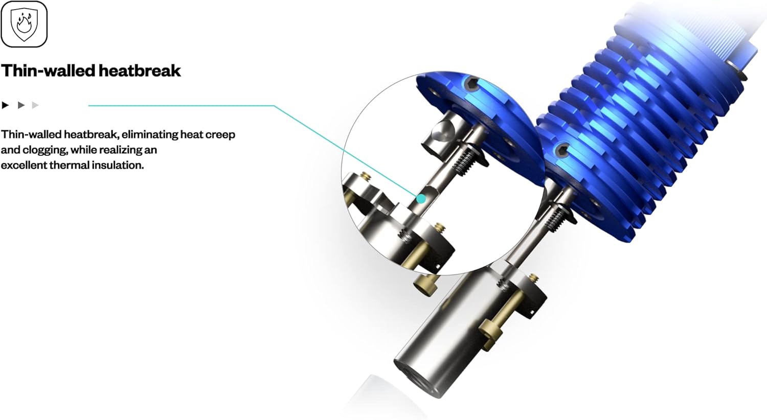Phaetus Rapido Hot-End Ultra High Flow - Nero - immagine 5