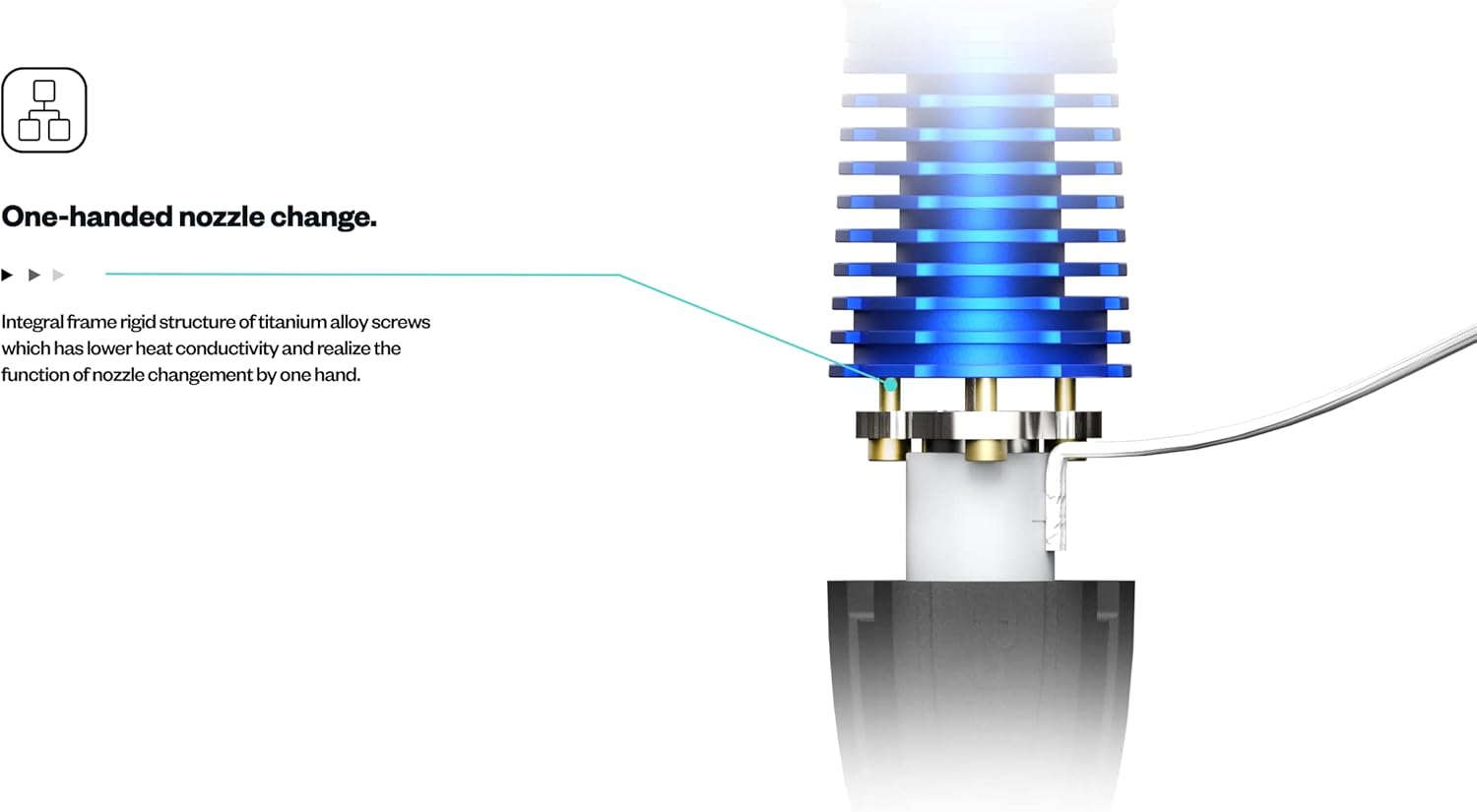 Phaetus Rapido Hot-End Ultra High Flow - Nero - immagine 7
