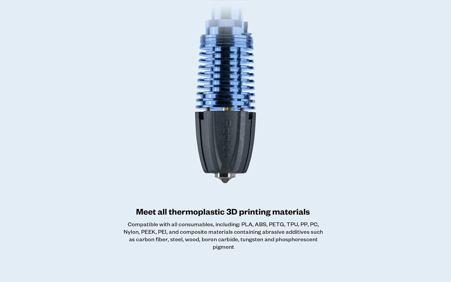 Phaetus Rapido Hot-End Ultra High Flow - Nero - immagine 8