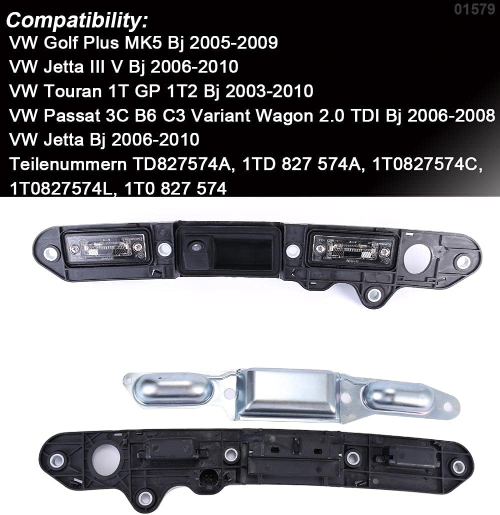 Telecamera Retromarcia HD Impermeabile con Interruttore - immagine 2