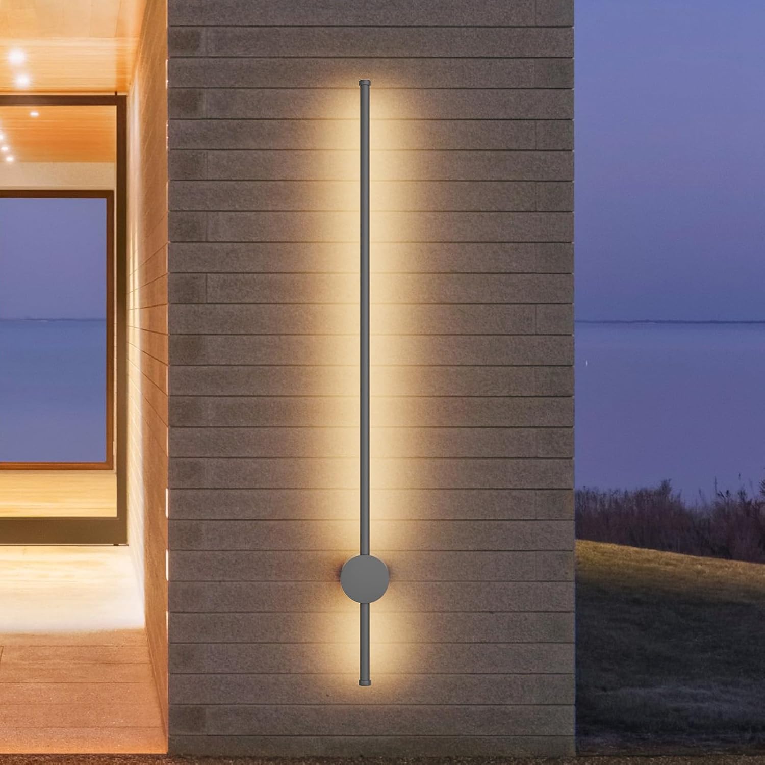 Klighten Applique LED Lunga Interno/Esterno 100CM - immagine 7