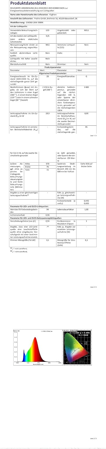 Klighten Applique LED Lunga Interno/Esterno 100CM - immagine 9