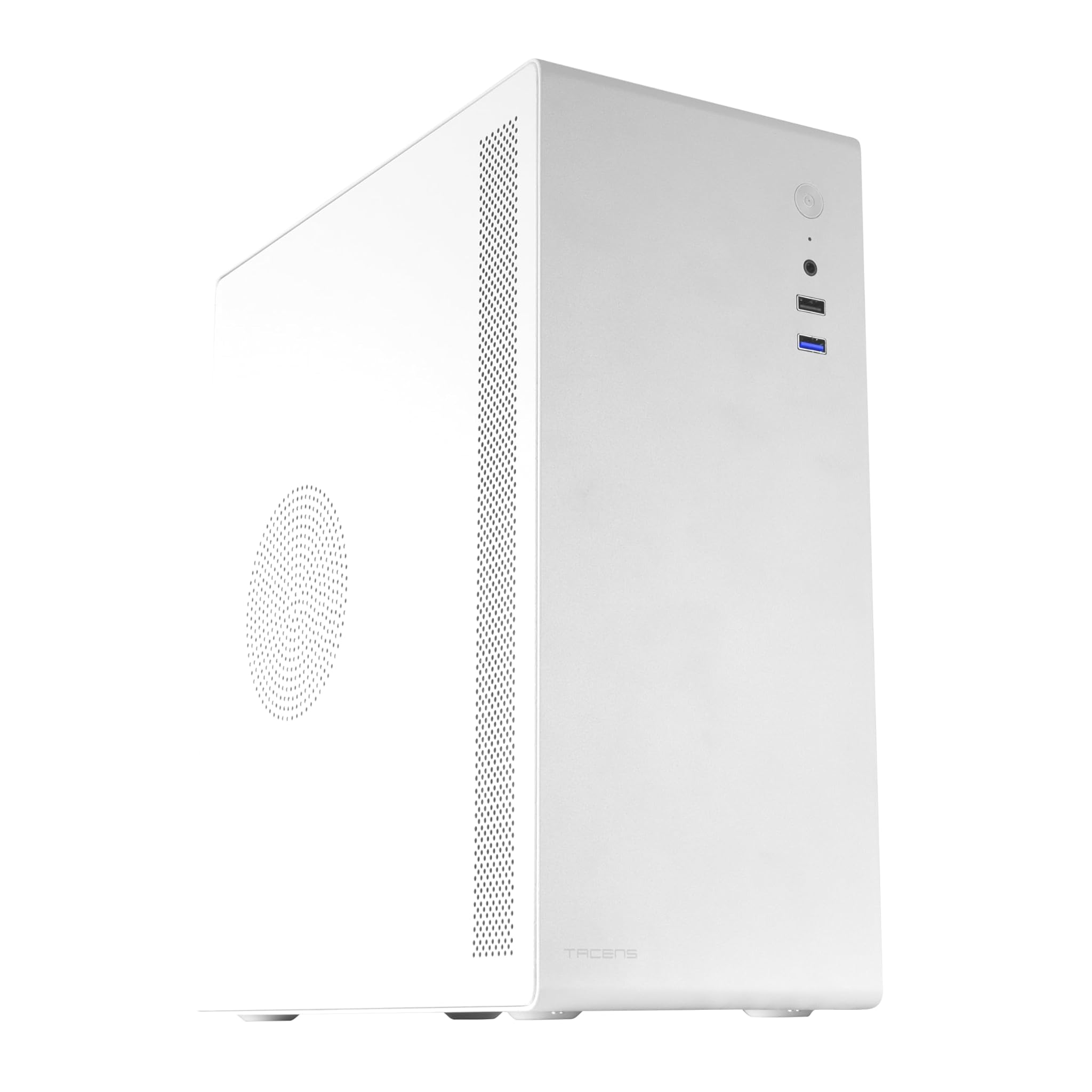 Tacens NOVAX - Case PC Micro-ATX Ultra-compatto, Bianco