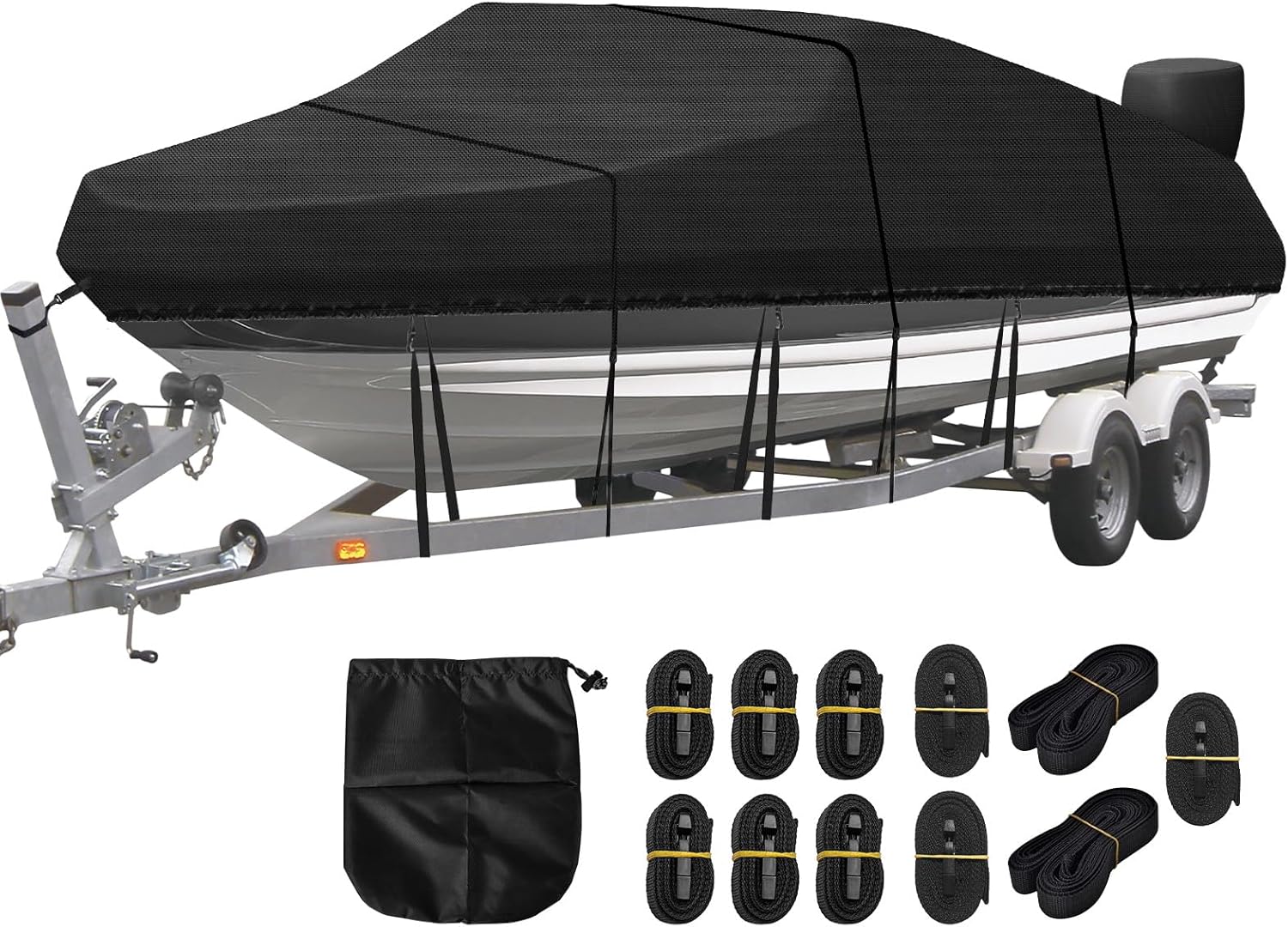 Telo Impermeabile per Barche 420D in Tessuto Oxford - immagine 1