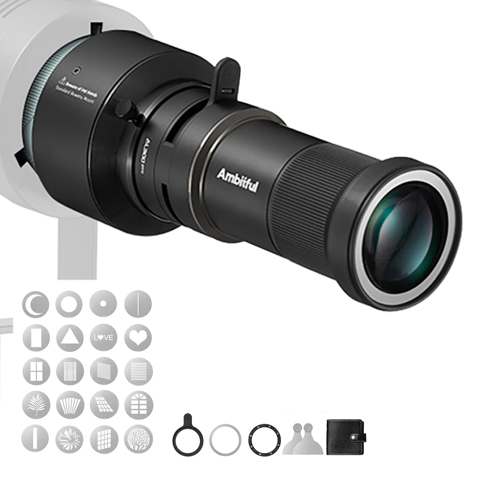 Ambitful AL300Pro Max Optical Bowens Mount Snoot
