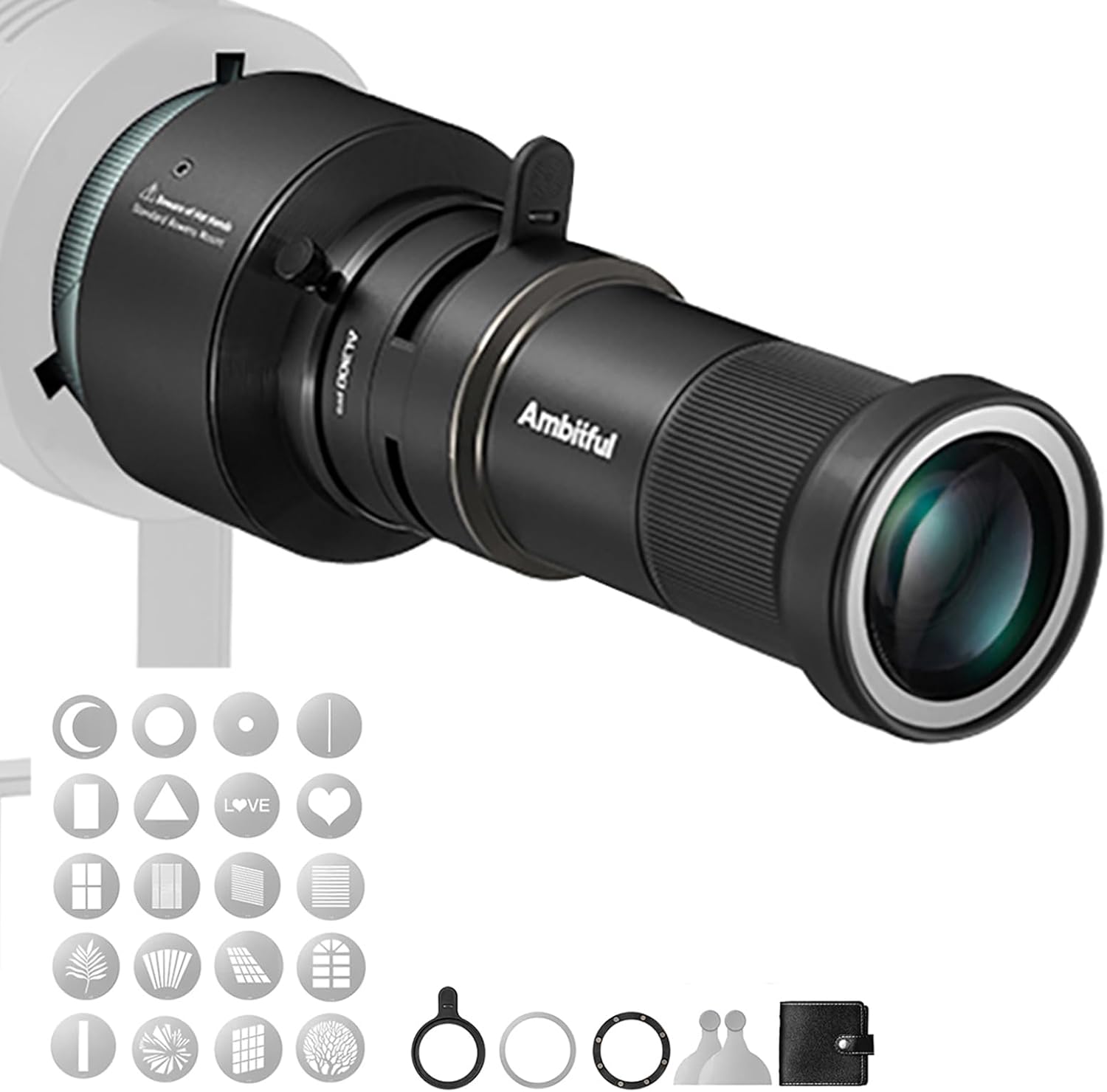Ambitful AL300Pro Max Optical Bowens Mount Snoot - immagine 1