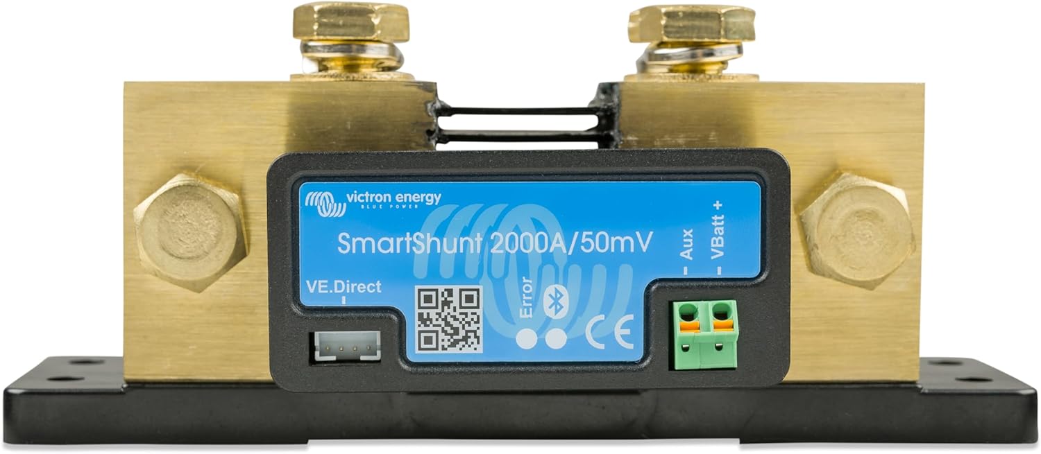 Victron Energy SmartShunt 2.000 amp Monitor Batteria (Bluetooth)