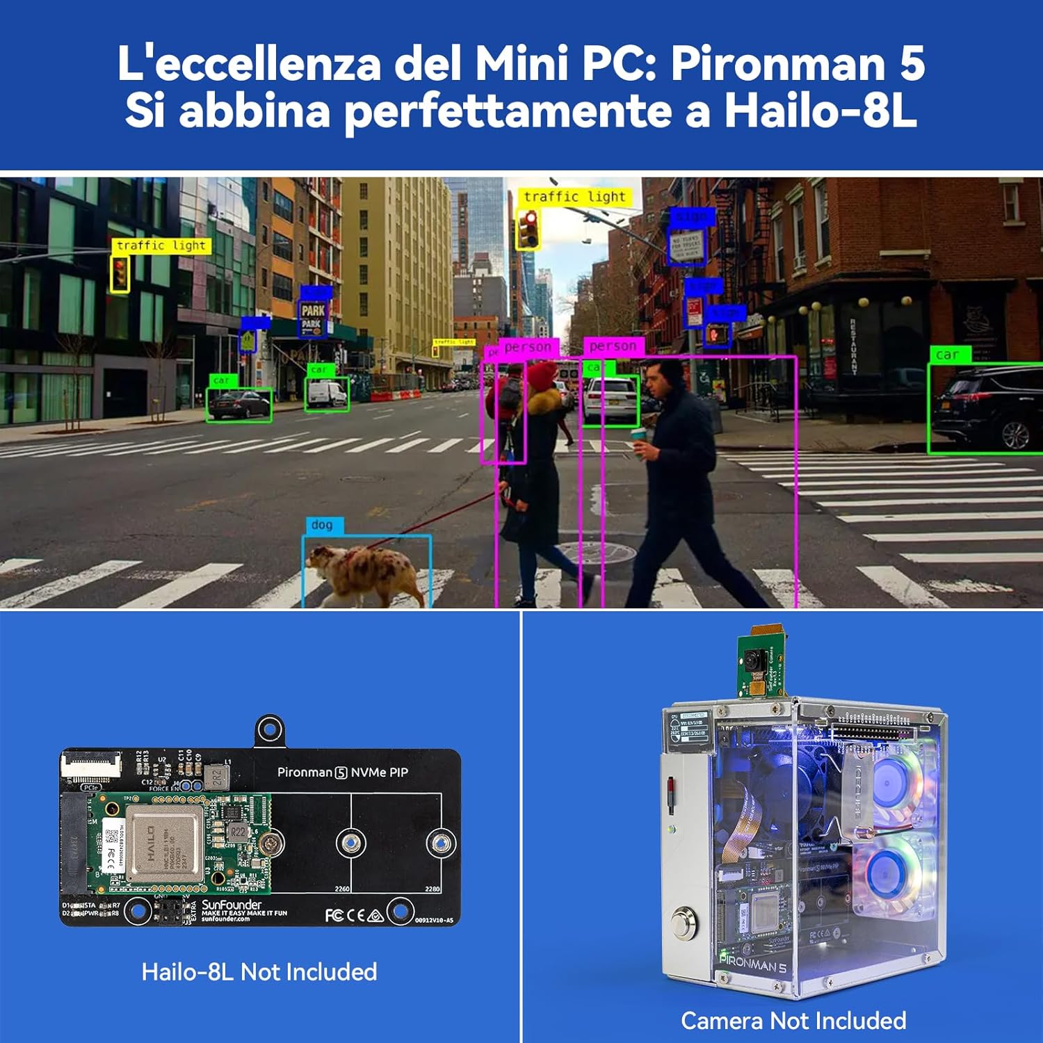 Pironman 5 NVMe M.2 SSD Case per Raspberry Pi 5 - immagine 7