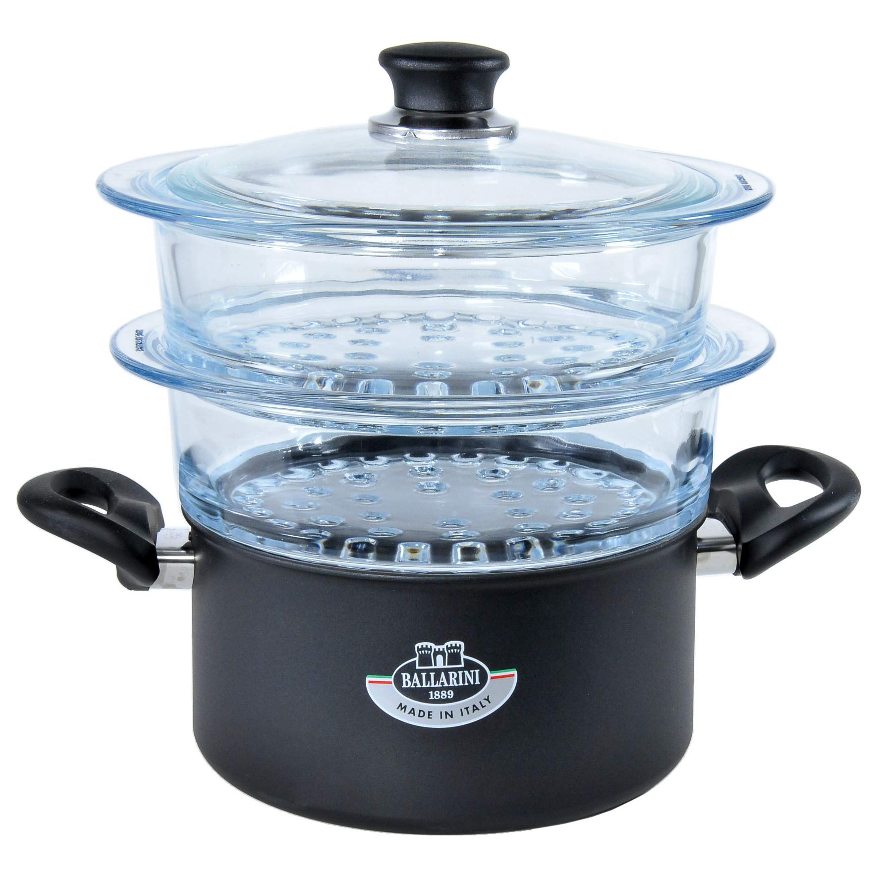 Ballarini Set per Cottura a Vapore Cuocivapore 20cm