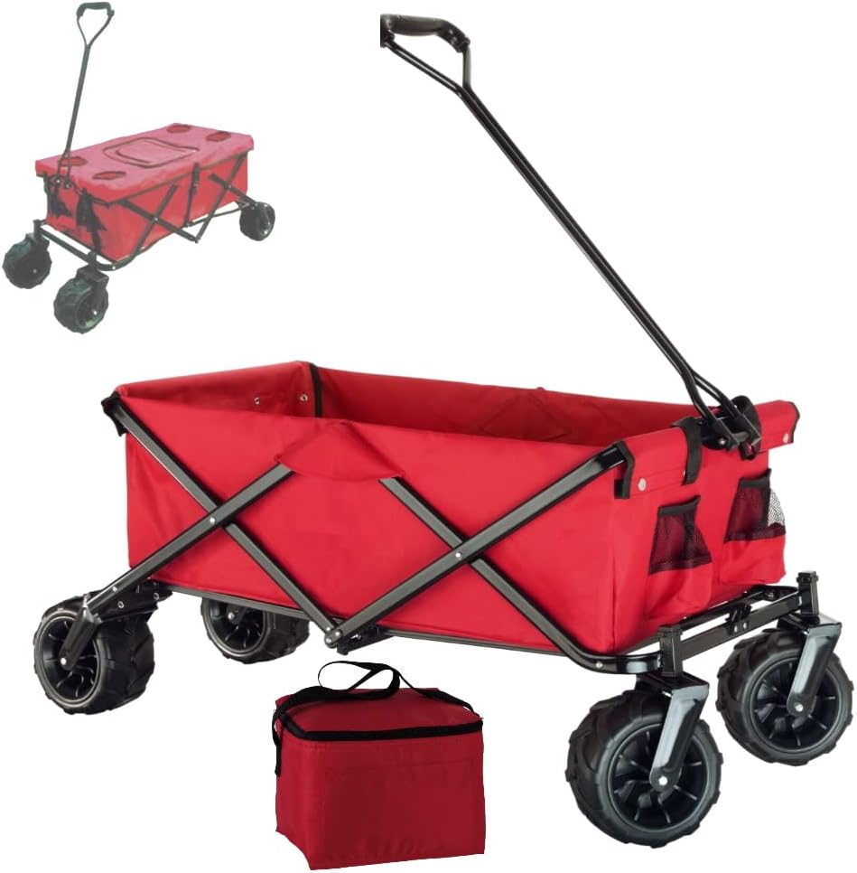 Carrello Pieghevole Offroad con 4 Ruote Extra Large