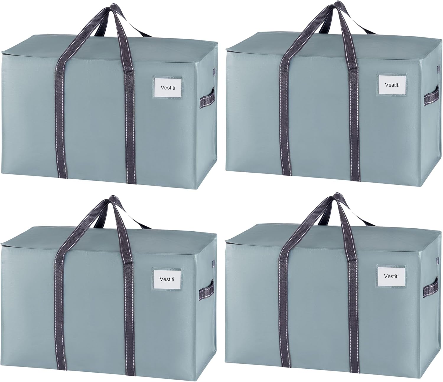 Veno Set 4 Borse da Trasloco Grandi, Azzurro