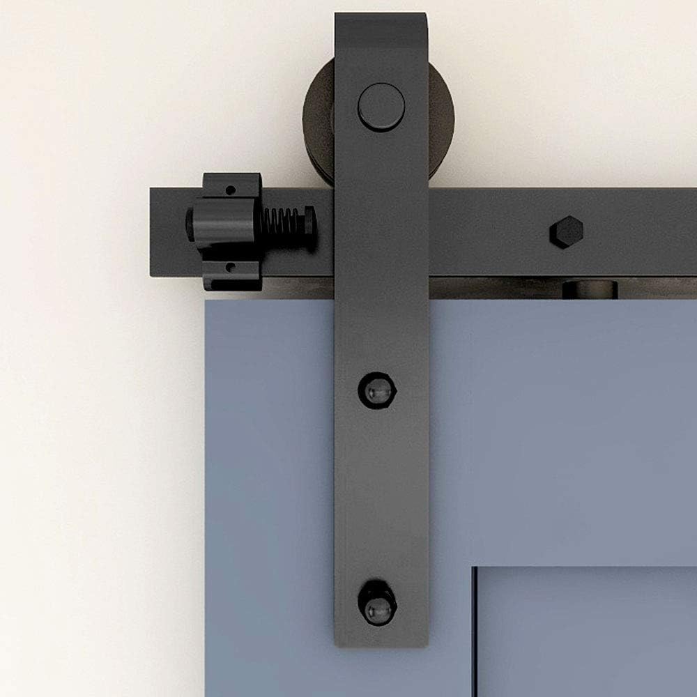 Kit Porta Scorrevole per Fienile 274cm, Nero