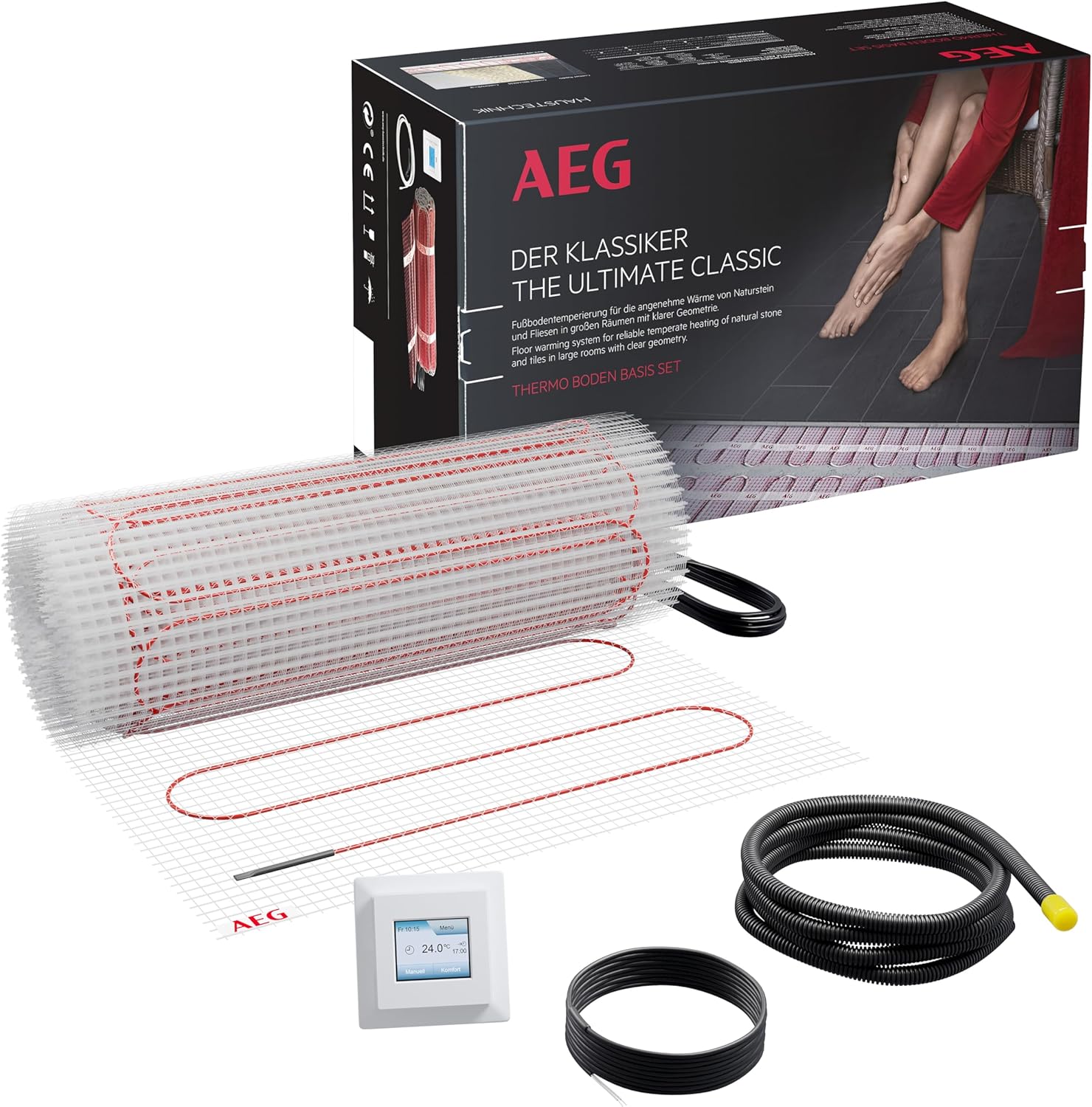 AEG Riscaldamento Elettrico a Pavimento 2m² 160 W/m²