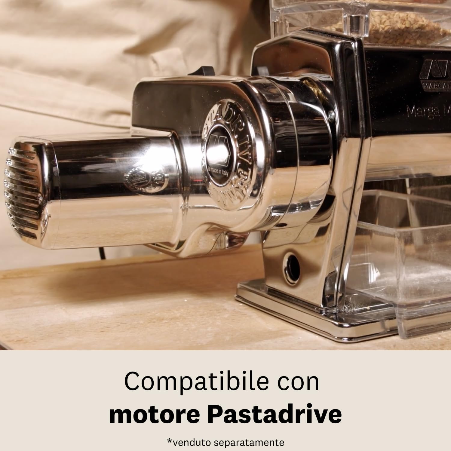 Marcato Marga Mulino per Cereali, Acciaio e Alluminio - immagine 5