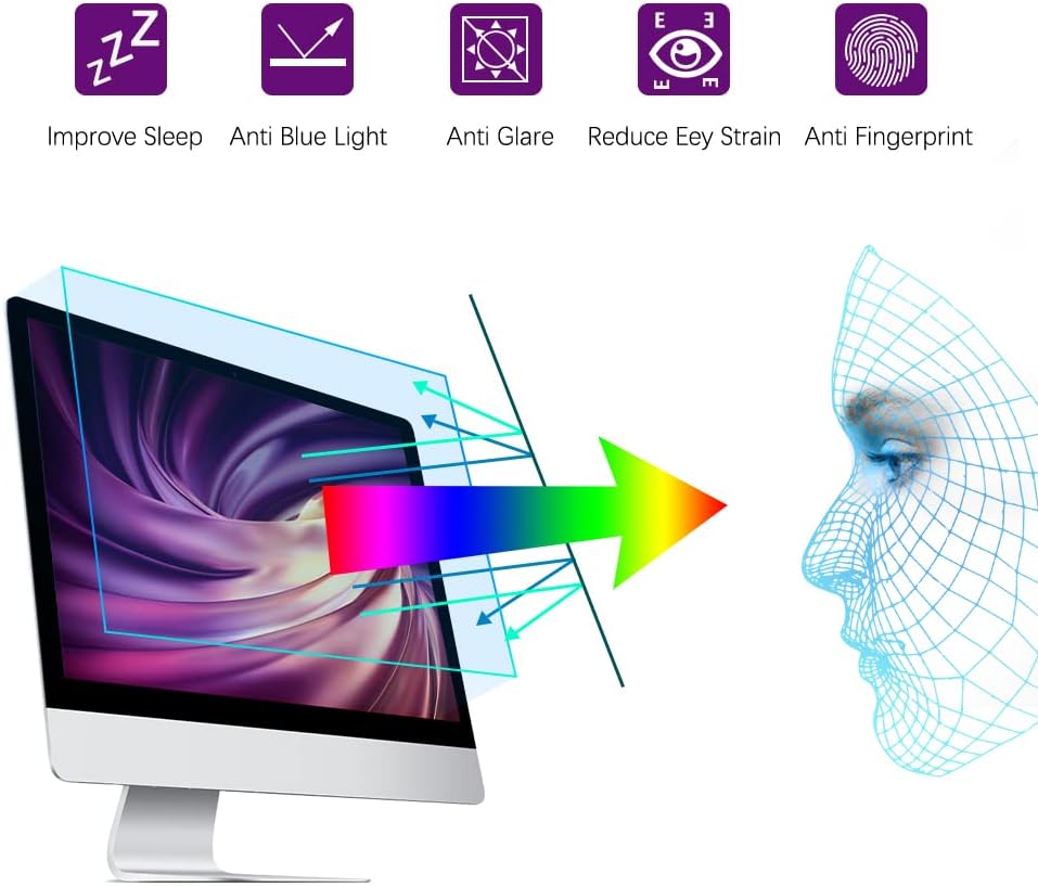 Pacebid Pellicola Protettiva Rimovibile 27 Pollici - immagine 4