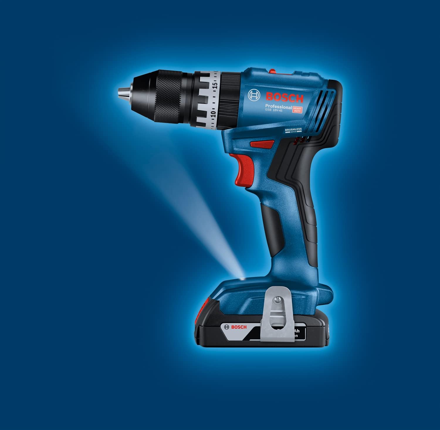 Bosch Professional 18V System Trapano Avvitatore GSB 18V-45 - immagine 4