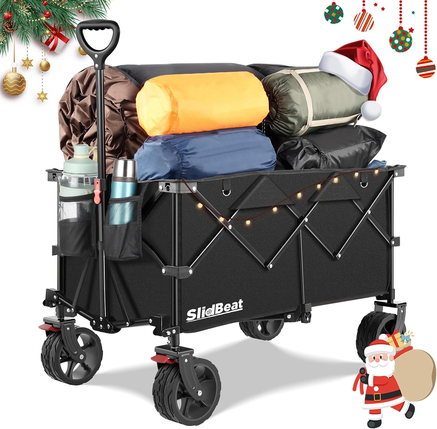 Slidbeat Carrello da Giardino Pieghevole 150kg