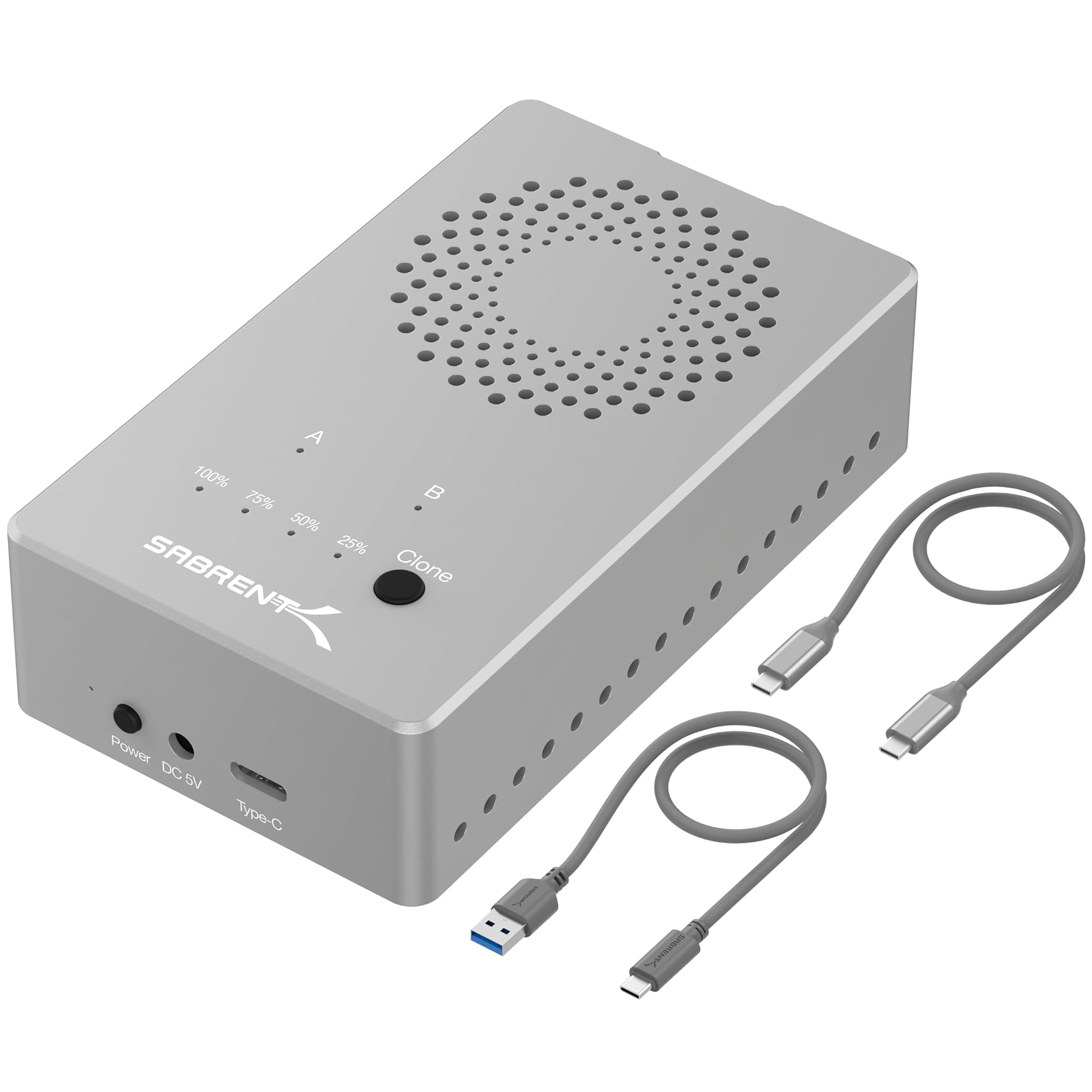 Sabrent Docking Station SSD M.2 NVMe PCIe a USB C/3.0